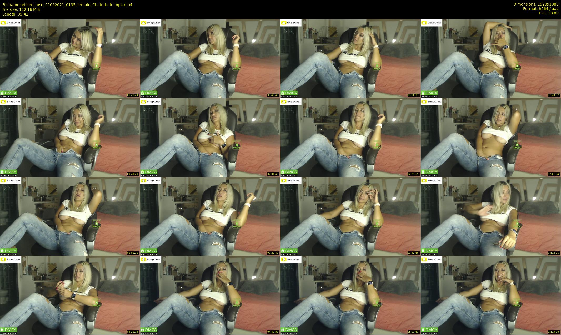 eileen_rose — 6 minute Chaturbate female cam show recording, 1080p, Jun 1, 2021