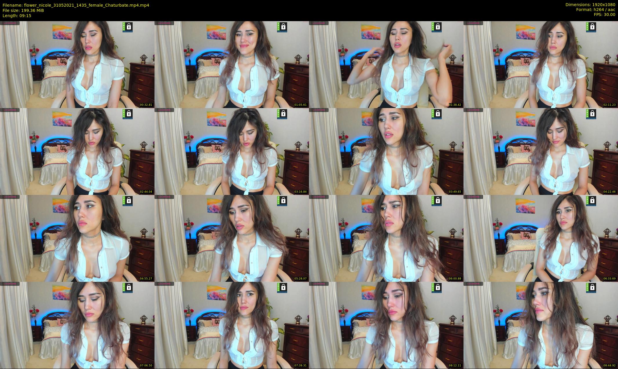 flower_nicole — 10 minute Chaturbate female cam show recording, 1080p, May 31, 2021