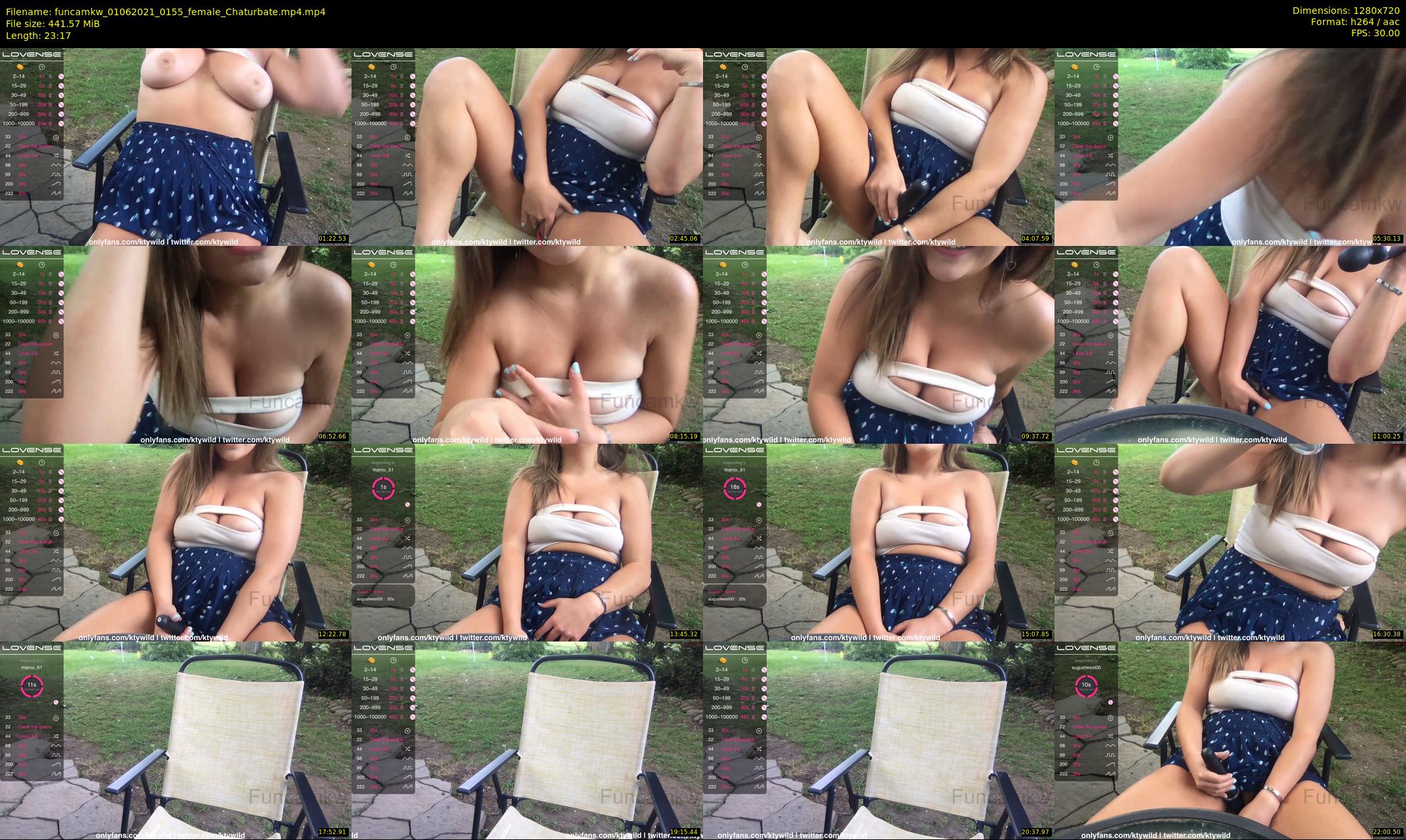funcamkw — 24 minute Chaturbate female cam show recording, 720p, Jun 1, 2021