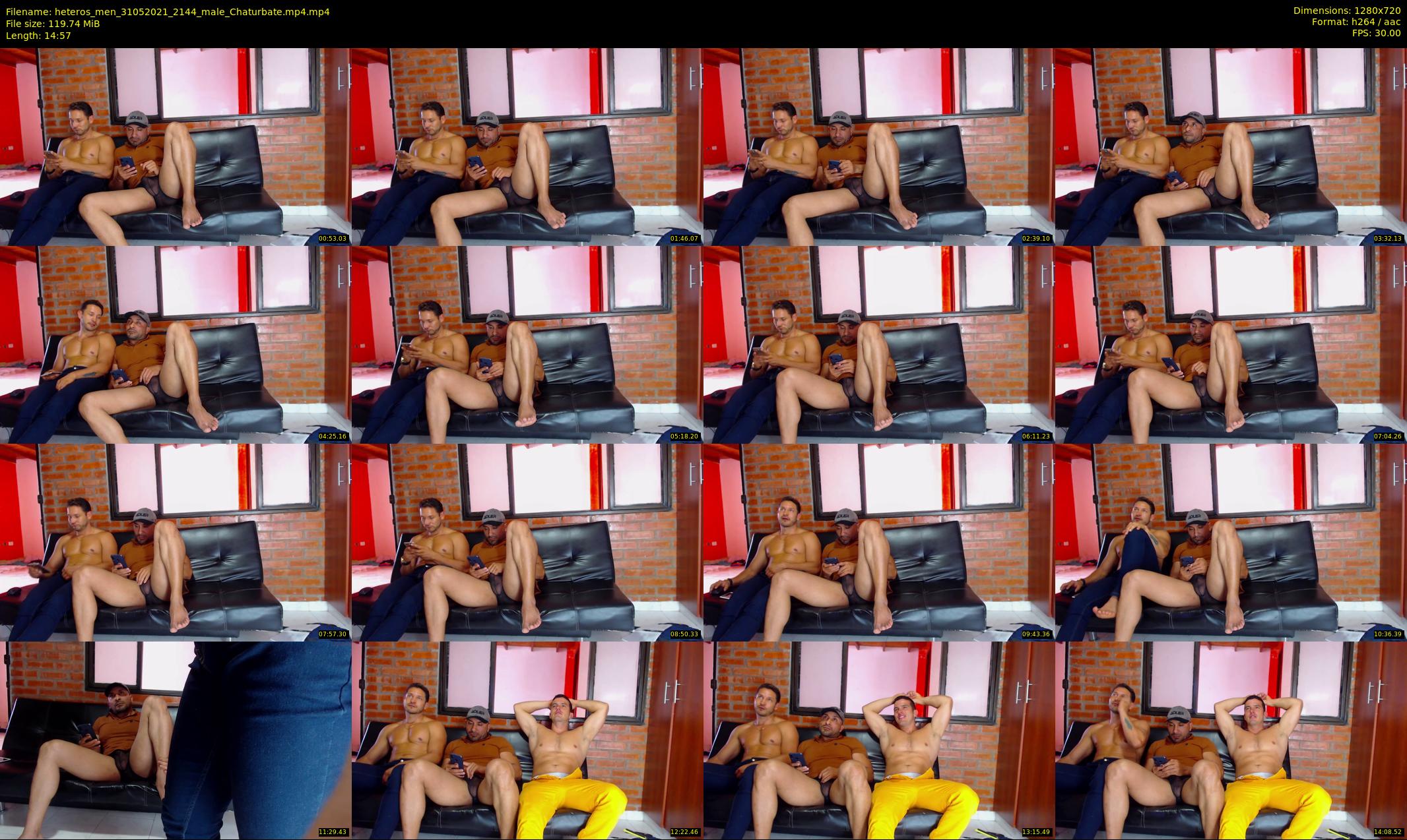 heteros_men — 15 minute Chaturbate male cam show recording, 720p, May 31, 2021