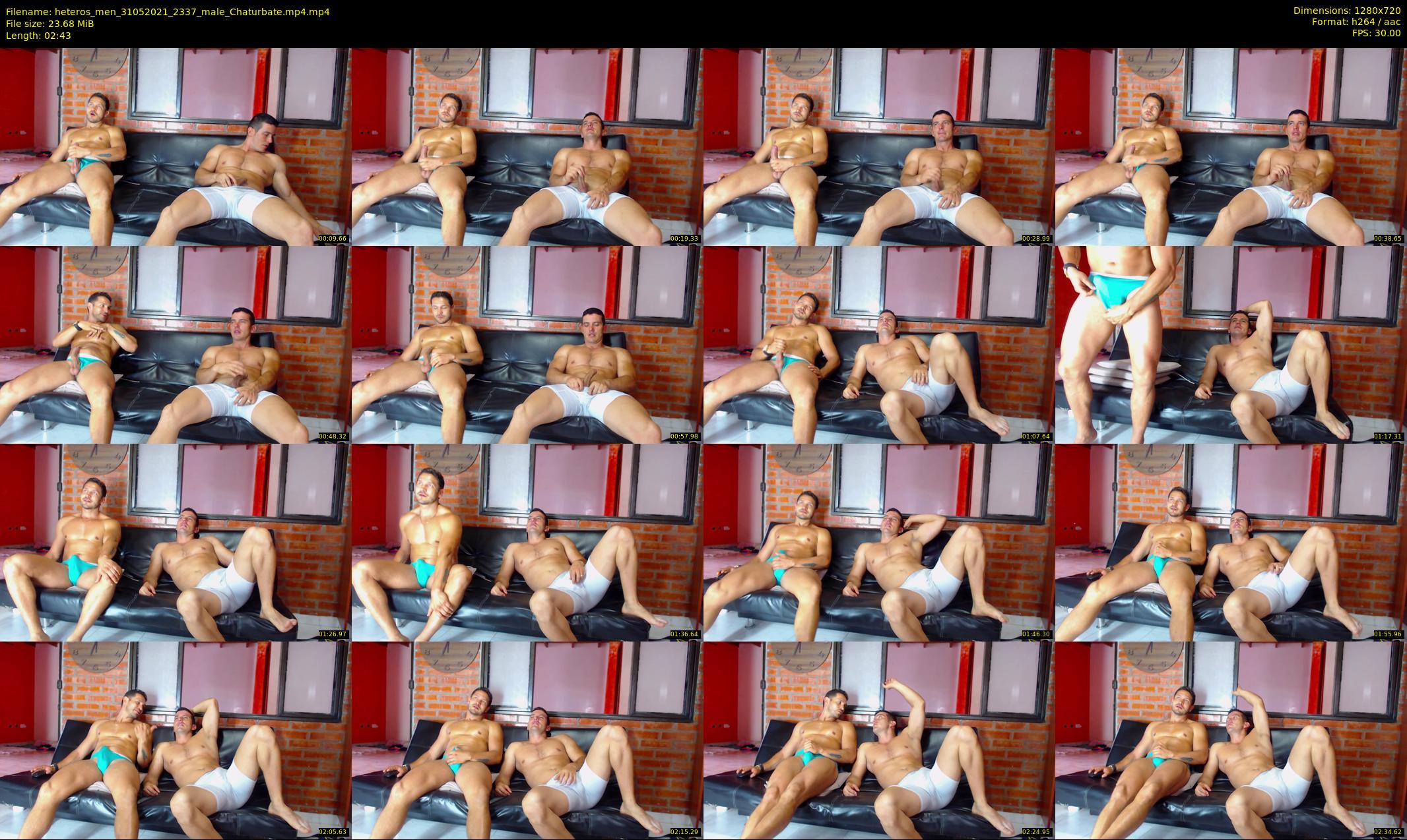 heteros_men — 3 minute Chaturbate male cam show recording, 720p, May 31, 2021