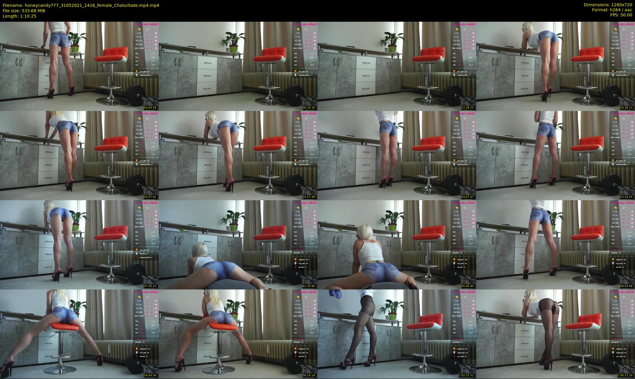 honeycandy777 — 71 minute Chaturbate couple cam show recording, 720p, May 31, 2021