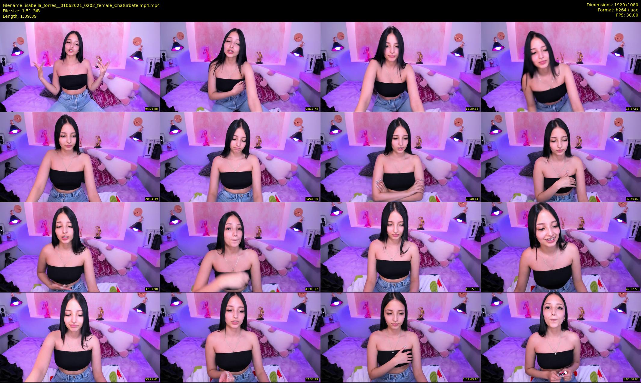 isabella_torres_ — 70 minute Chaturbate female cam show recording, 1080p, Jun 1, 2021
