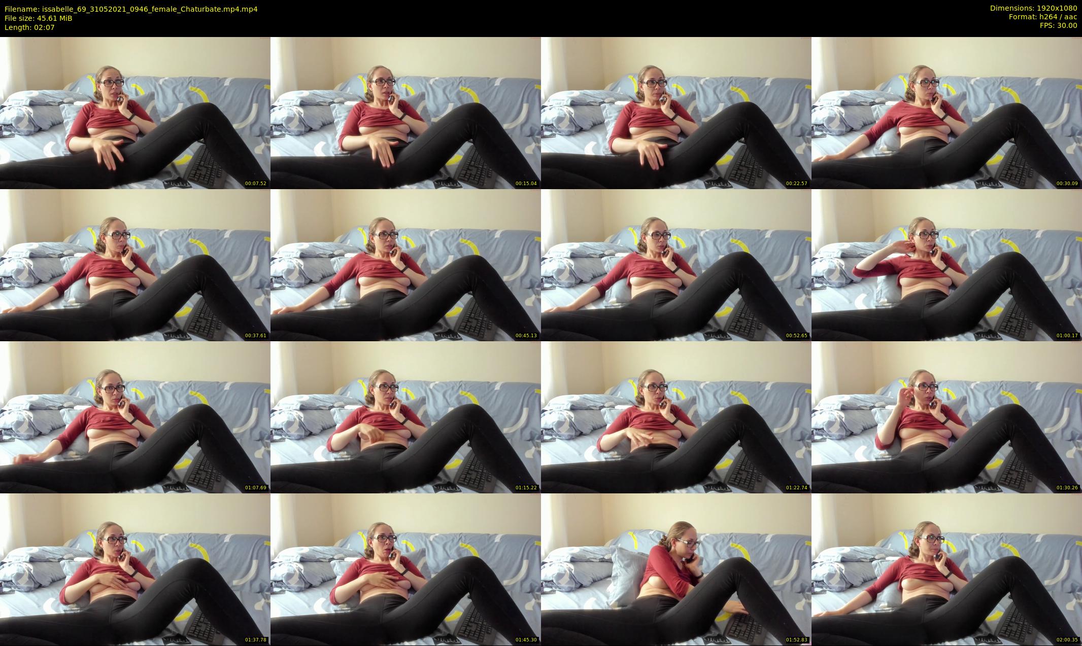 issabelle_69 — 3 minute Chaturbate couple cam show recording, 1080p, May 31, 2021