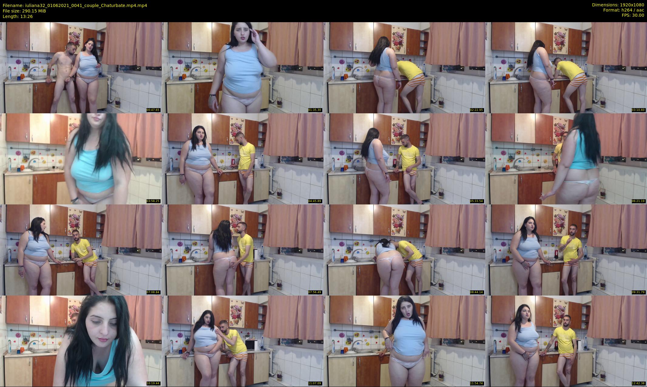 iuliana32 — 14 minute Chaturbate couple cam show recording, 1080p, Jun 1, 2021