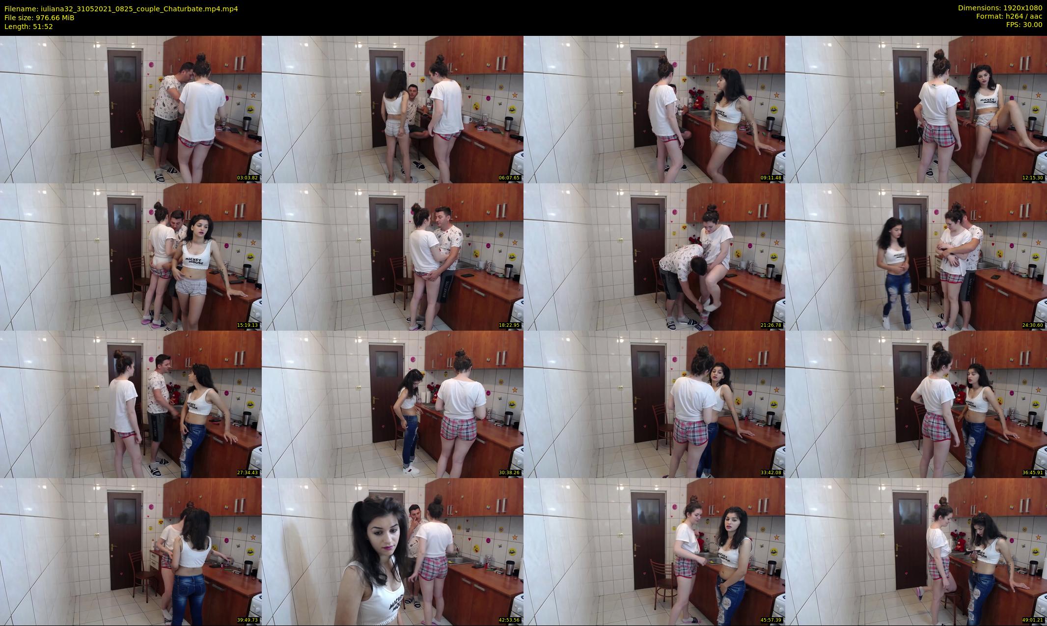 iuliana32 — 52 minute Chaturbate couple cam show recording, 1080p, May 31, 2021