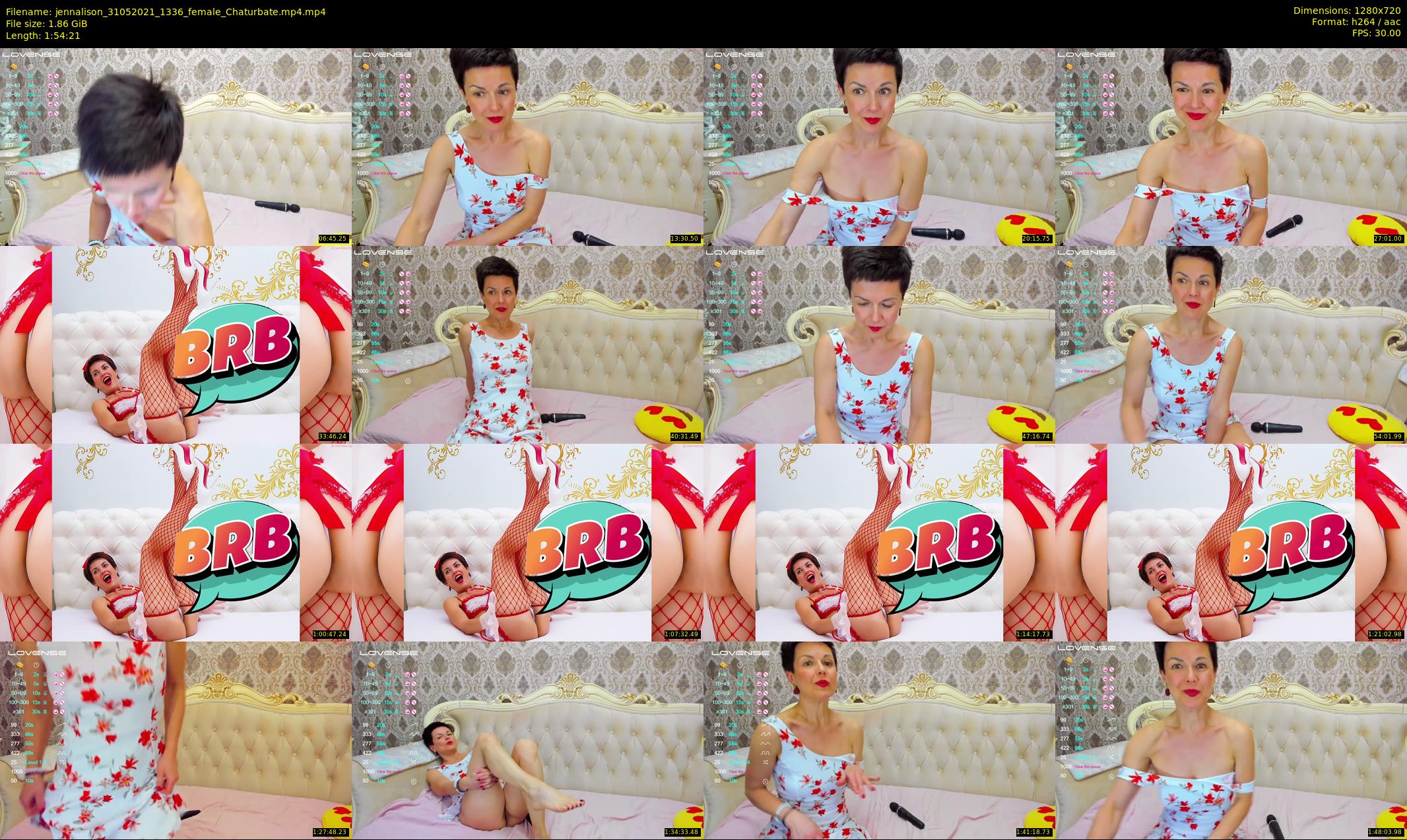 jennalison — 115 minute Chaturbate female cam show recording, 720p, May 31, 2021