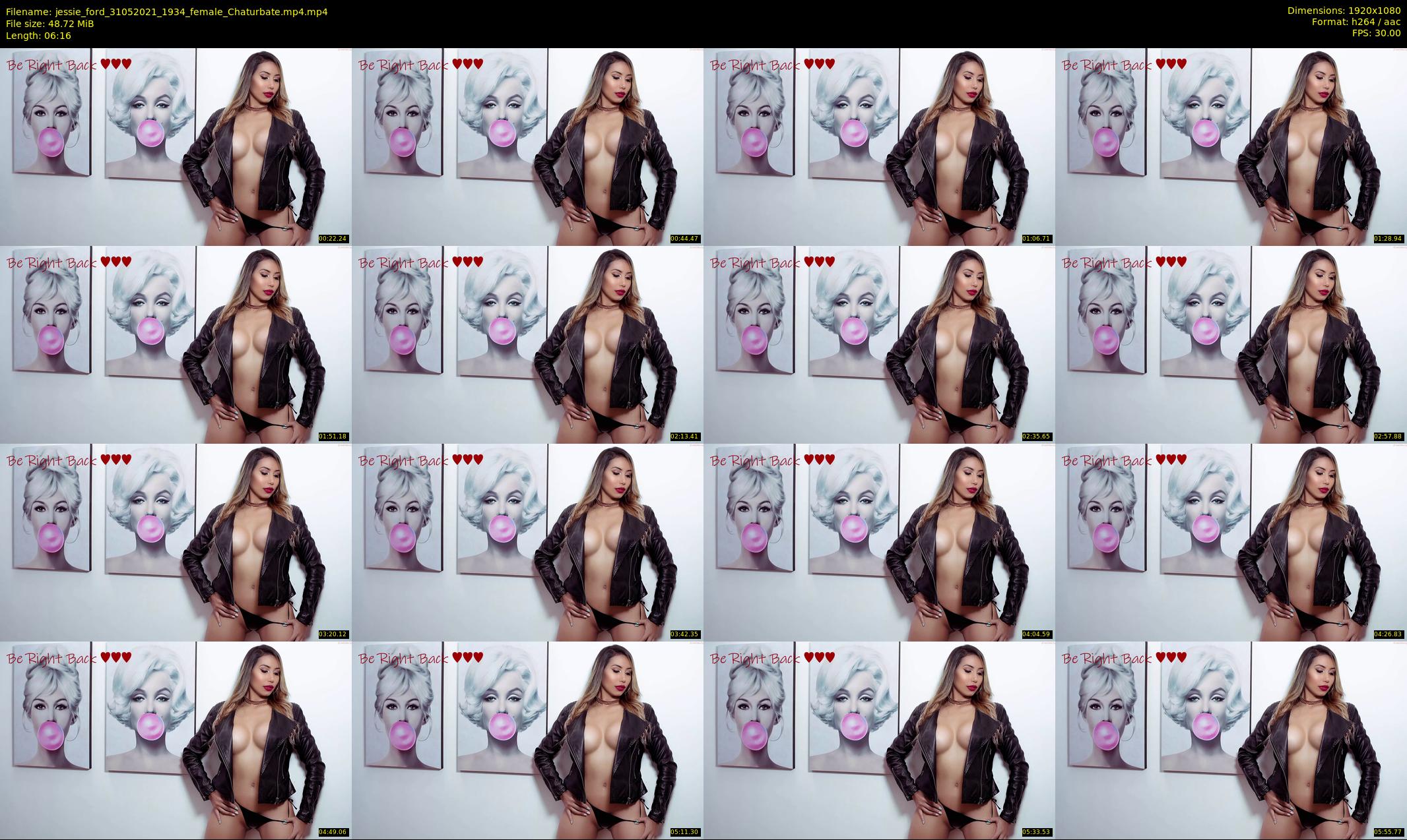 jessie_ford — 7 minute Chaturbate female cam show recording, 1080p, May 31, 2021
