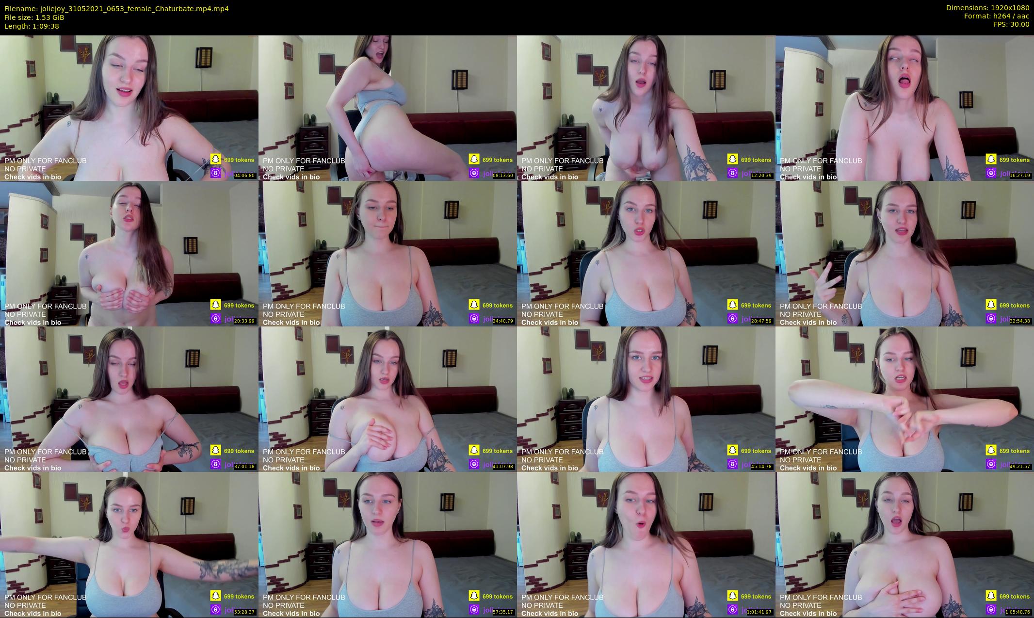 joliejoy — 70 minute Chaturbate female cam show recording, 1080p, May 31, 2021