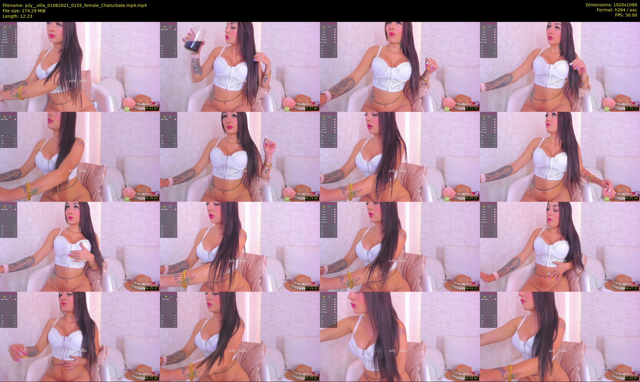 july__villa — 13 minute Chaturbate female cam show recording, 1080p, Jun 1, 2021