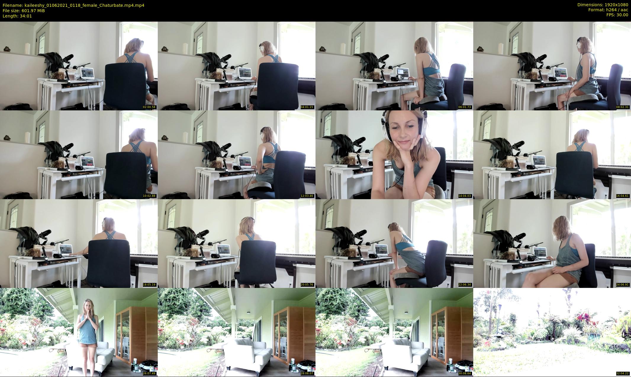 kaileeshy — 35 minute Chaturbate female cam show recording, 1080p, Jun 1, 2021