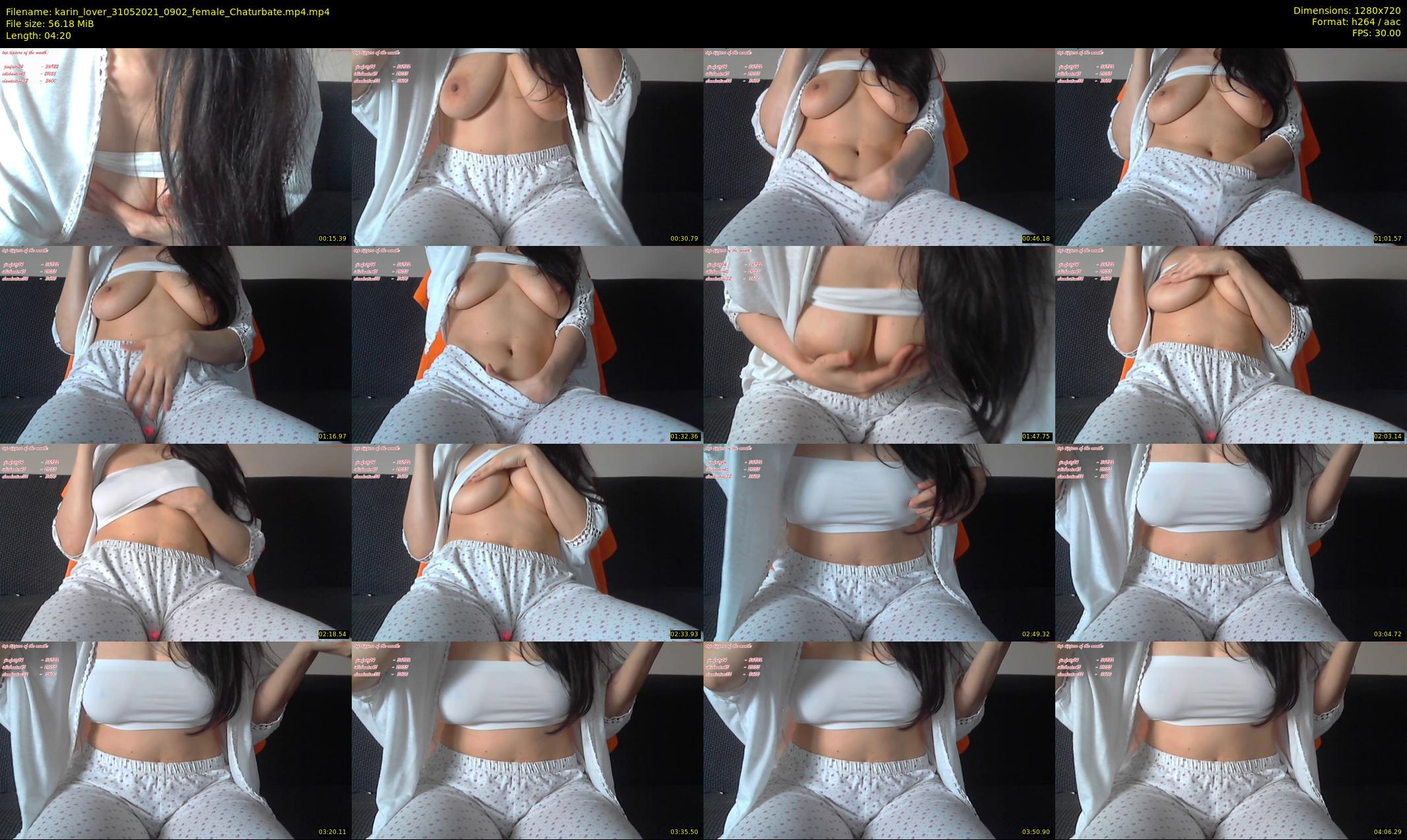 karin_lover — 5 minute Chaturbate female cam show recording, 720p, May 31, 2021