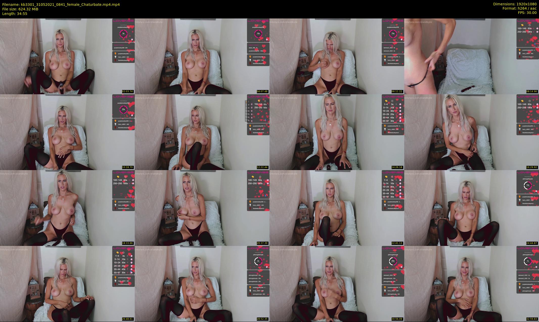 kb3301 — 35 minute Chaturbate couple cam show recording, 1080p, May 31, 2021