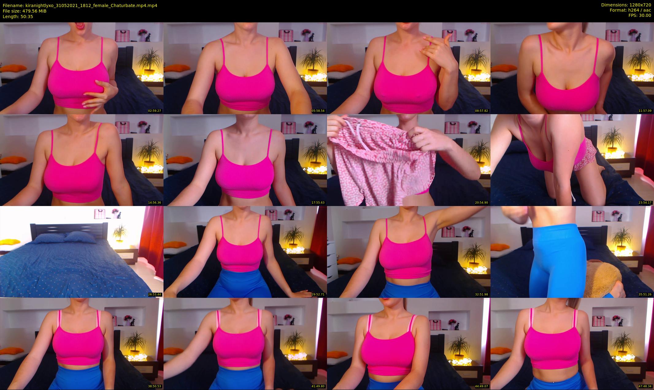 kiranightlyxo — 51 minute Chaturbate female cam show recording, 720p, May 31, 2021