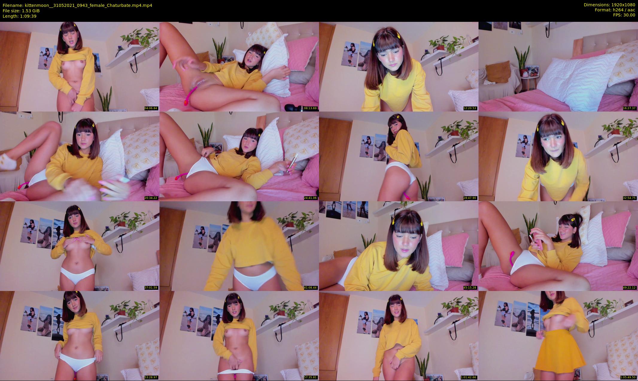 kittenmoon_ — 70 minute Chaturbate female cam show recording, 1080p, May 31, 2021