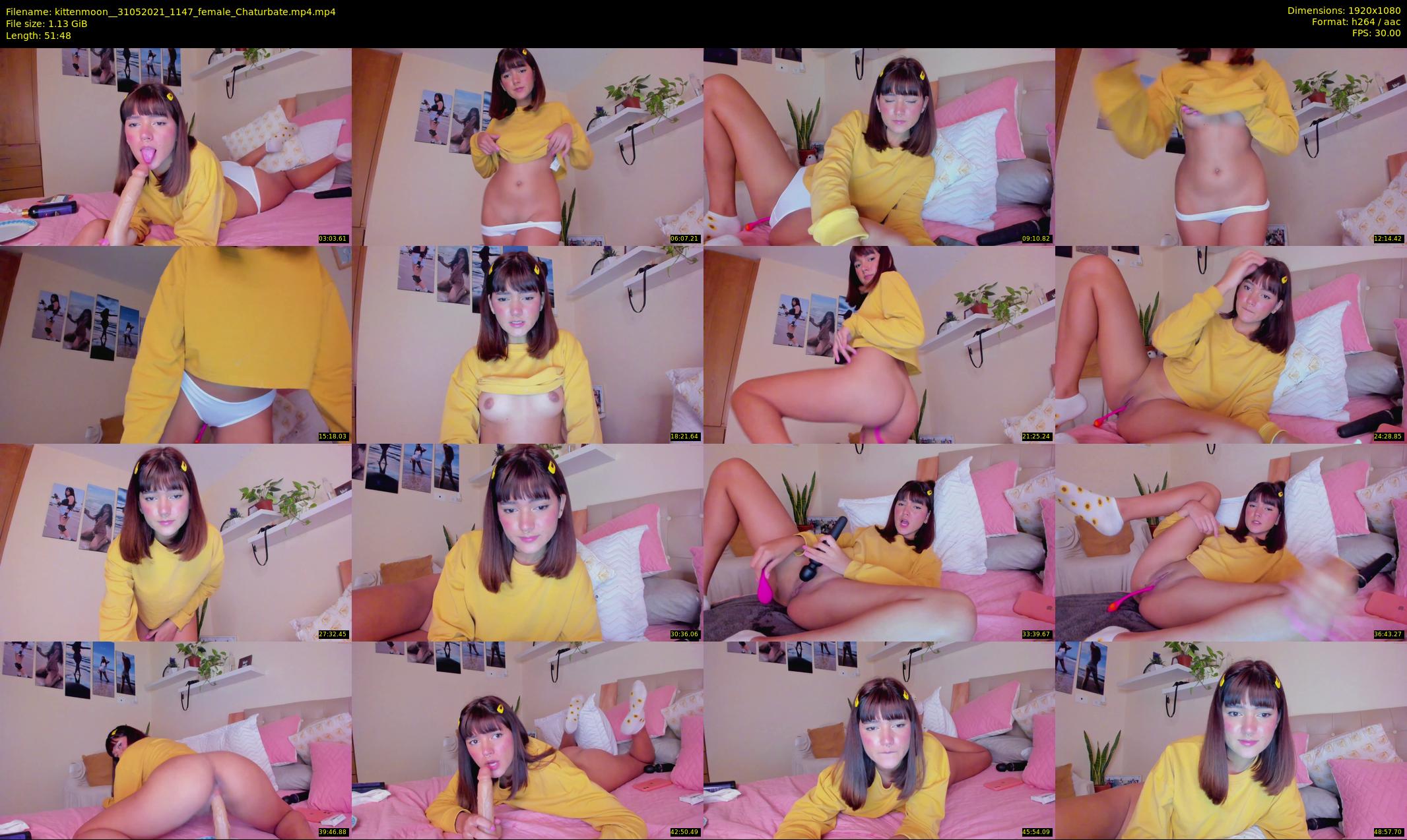 kittenmoon_ — 52 minute Chaturbate female cam show recording, 1080p, May 31, 2021