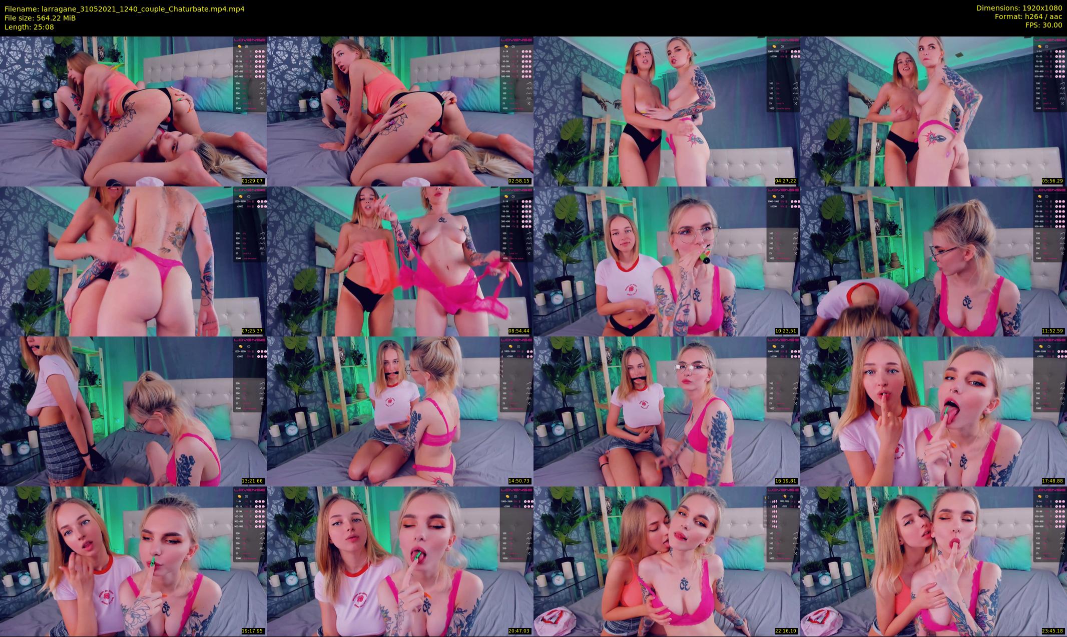 larragane — 26 minute Chaturbate couple cam show recording, 1080p, May 31, 2021