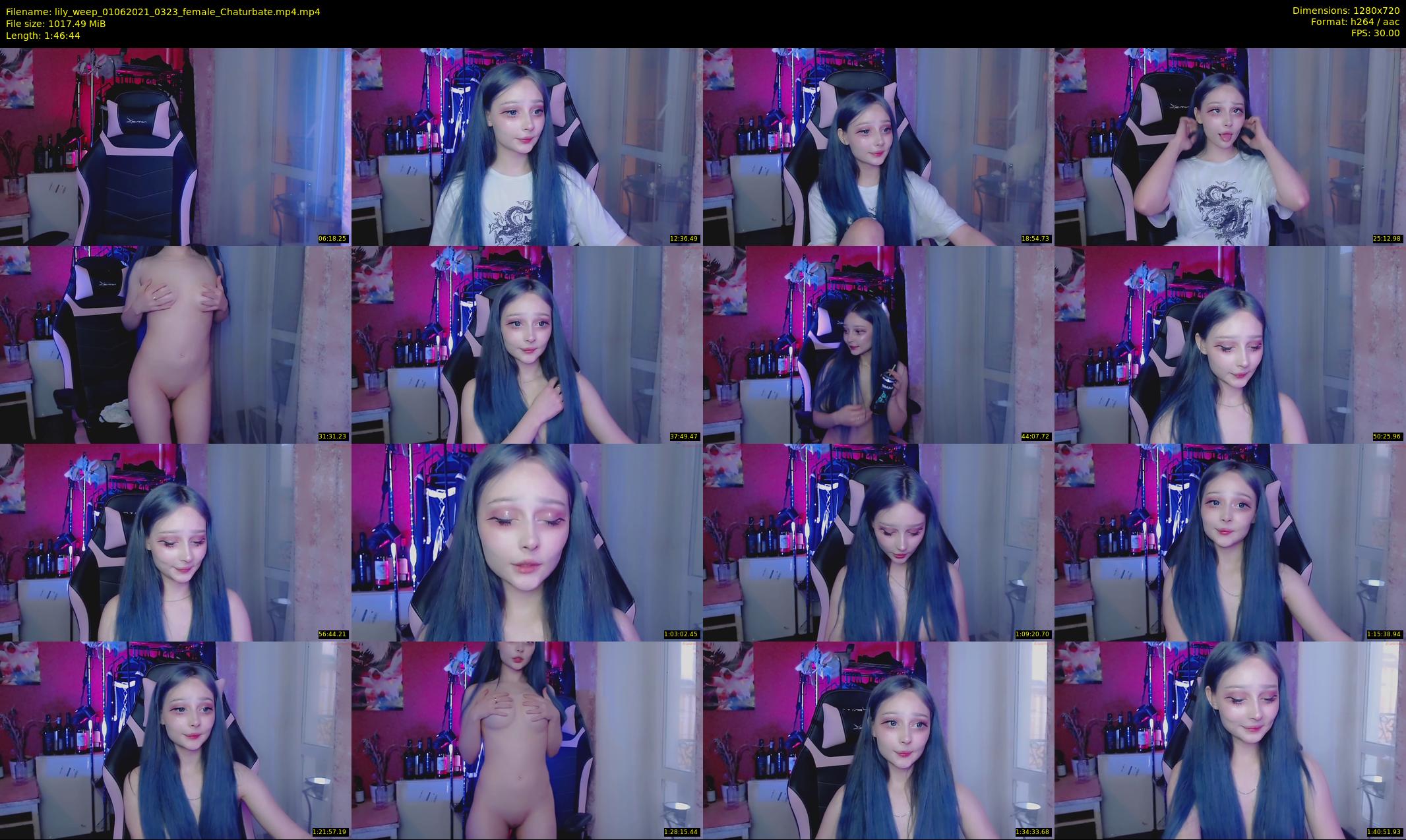 lily_weep — 107 minute Chaturbate female cam show recording, 720p, Jun 1, 2021