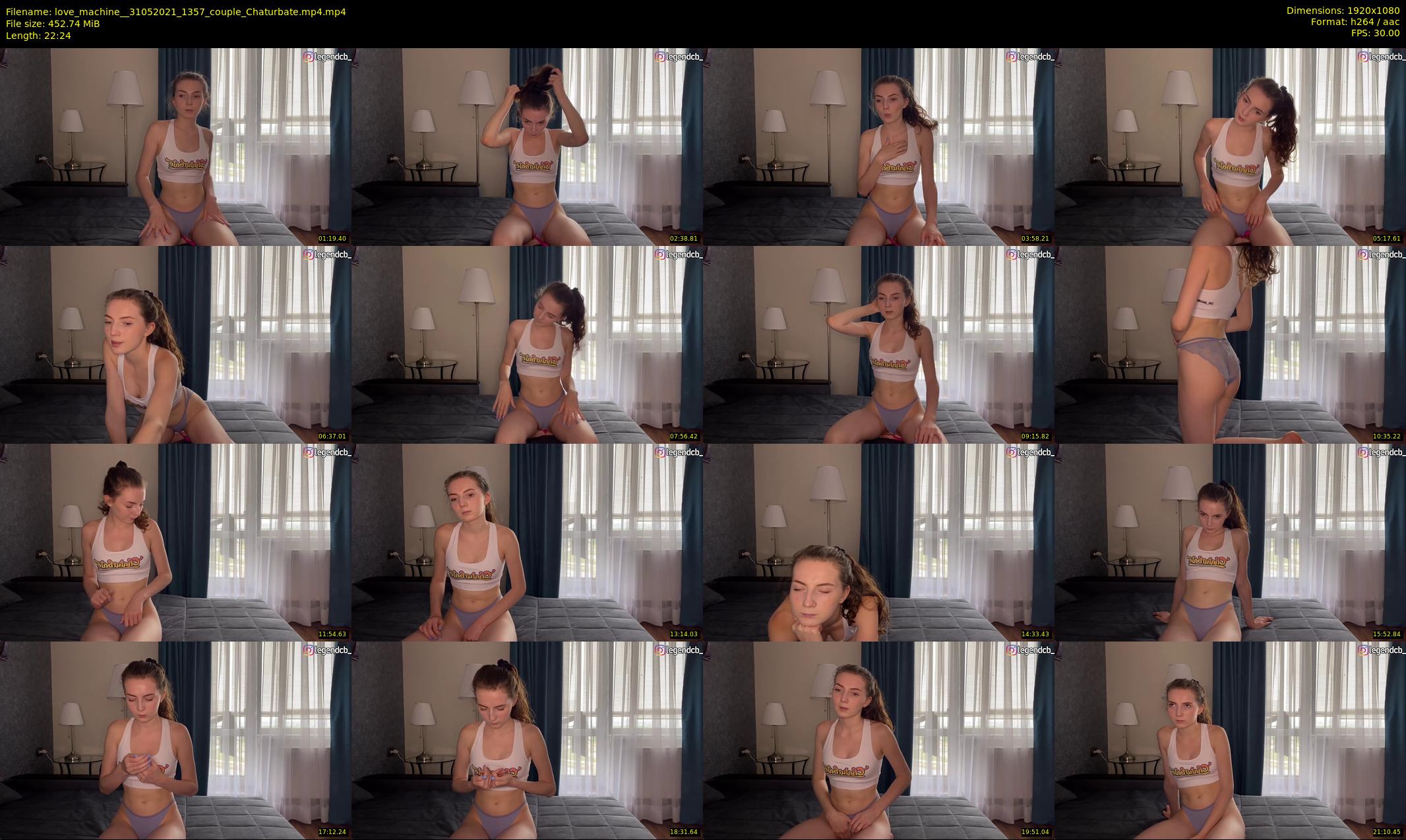 love_machine_ — 23 minute Chaturbate couple cam show recording, 1080p, May 31, 2021
