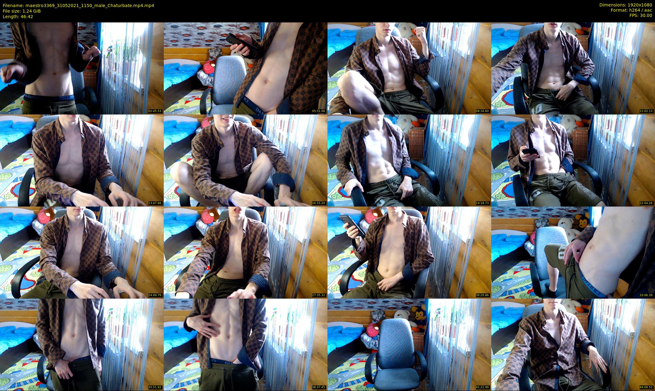 maestro3369 — 47 minute Chaturbate male cam show recording, 1080p, May 31, 2021