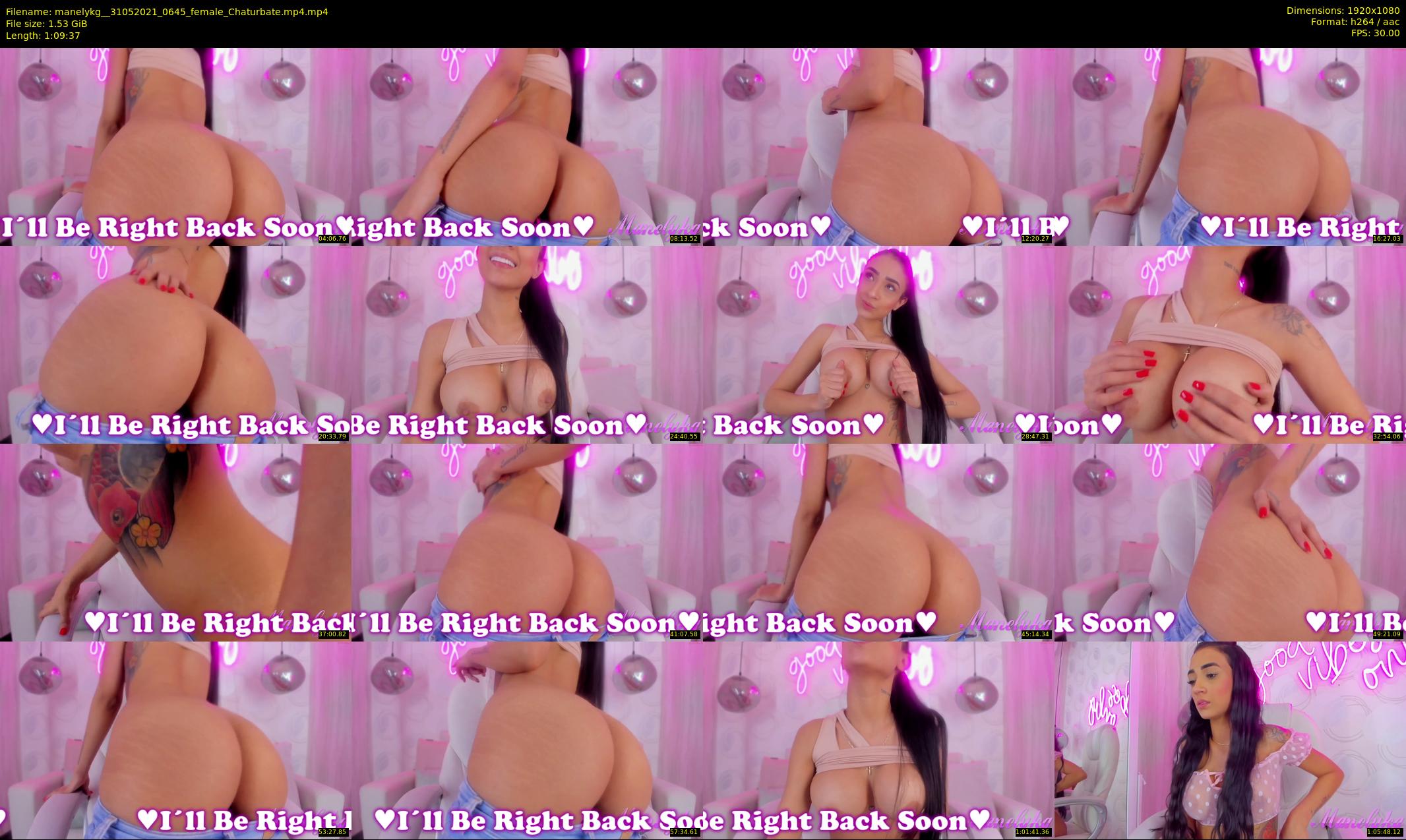 manelykg_ — 70 minute Chaturbate female cam show recording, 1080p, May 31, 2021