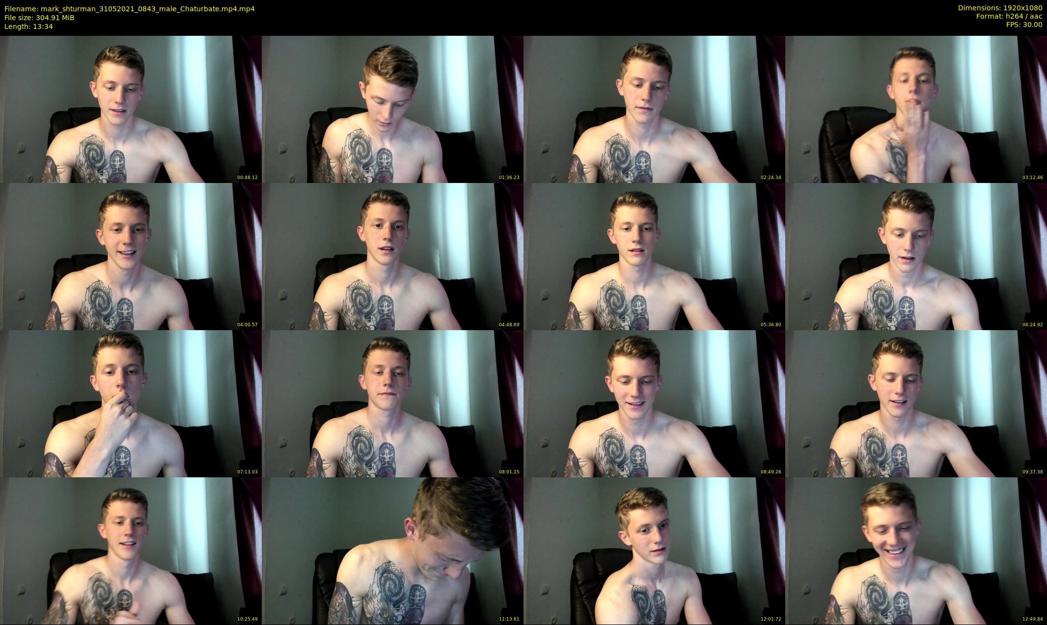mark_shturman — 14 minute Chaturbate male cam show recording, 1080p, May 31, 2021