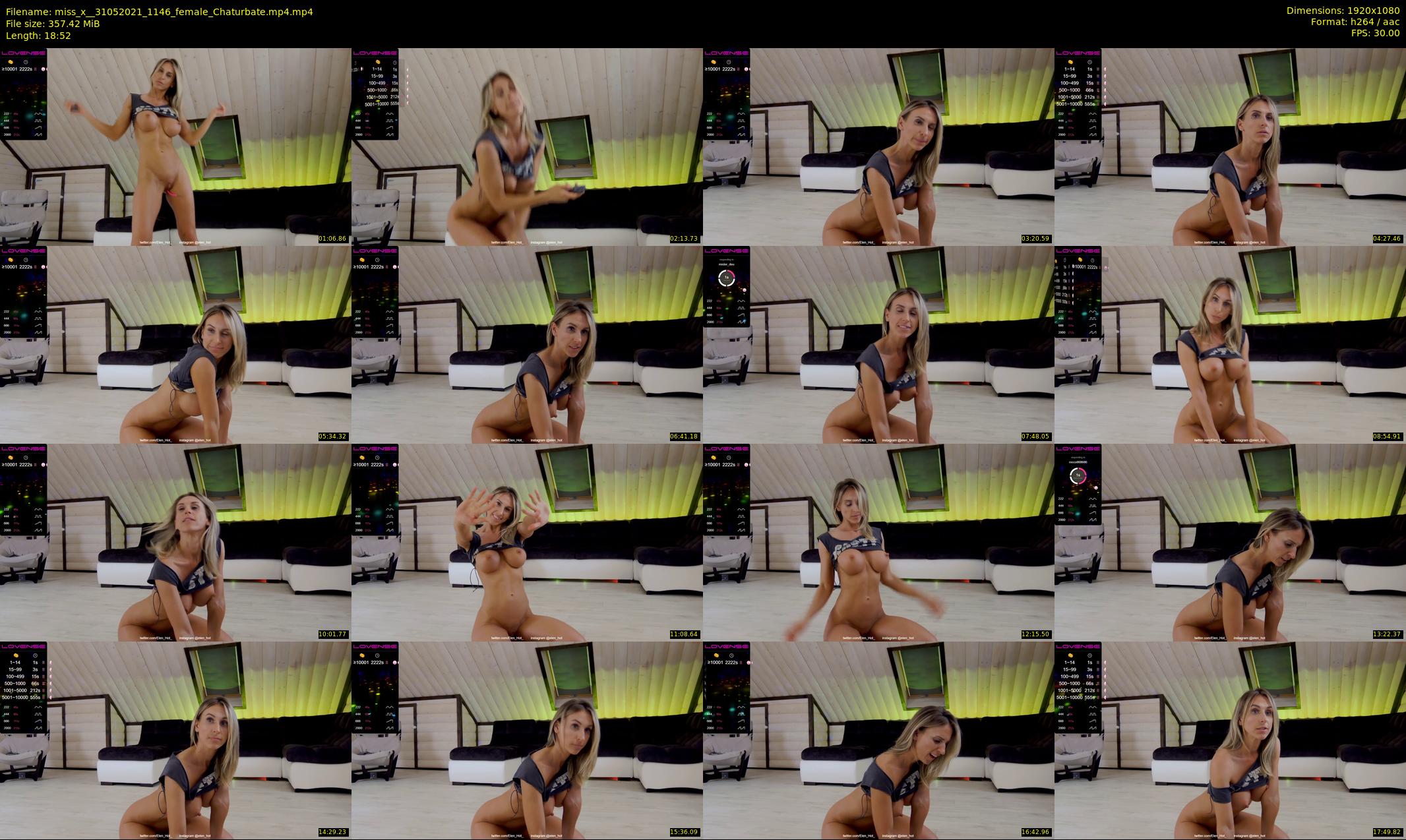 miss_x_ — 19 minute Chaturbate female cam show recording, 1080p, May 31, 2021