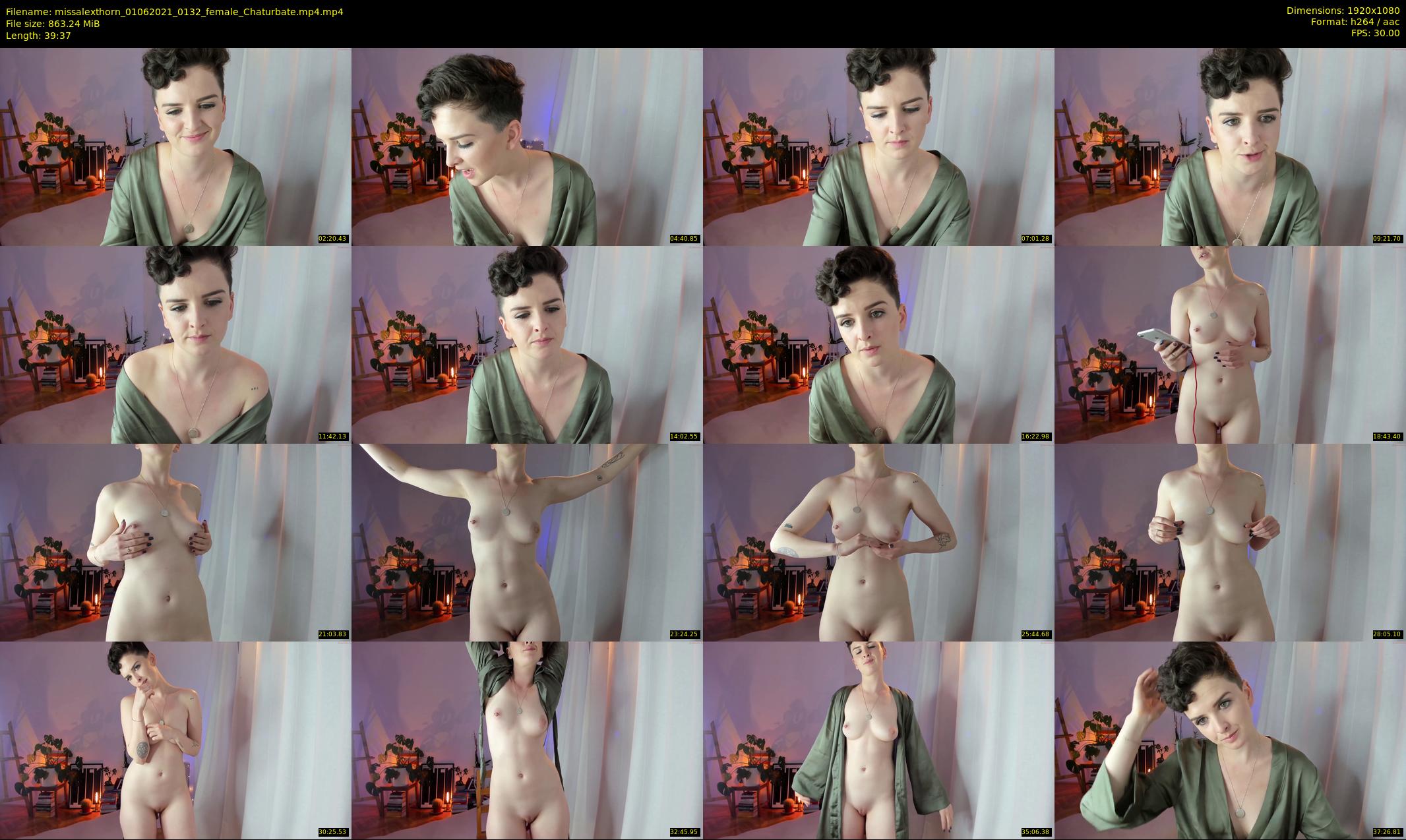 missalexthorn — 40 minute Chaturbate female cam show recording, 1080p, Jun 1, 2021