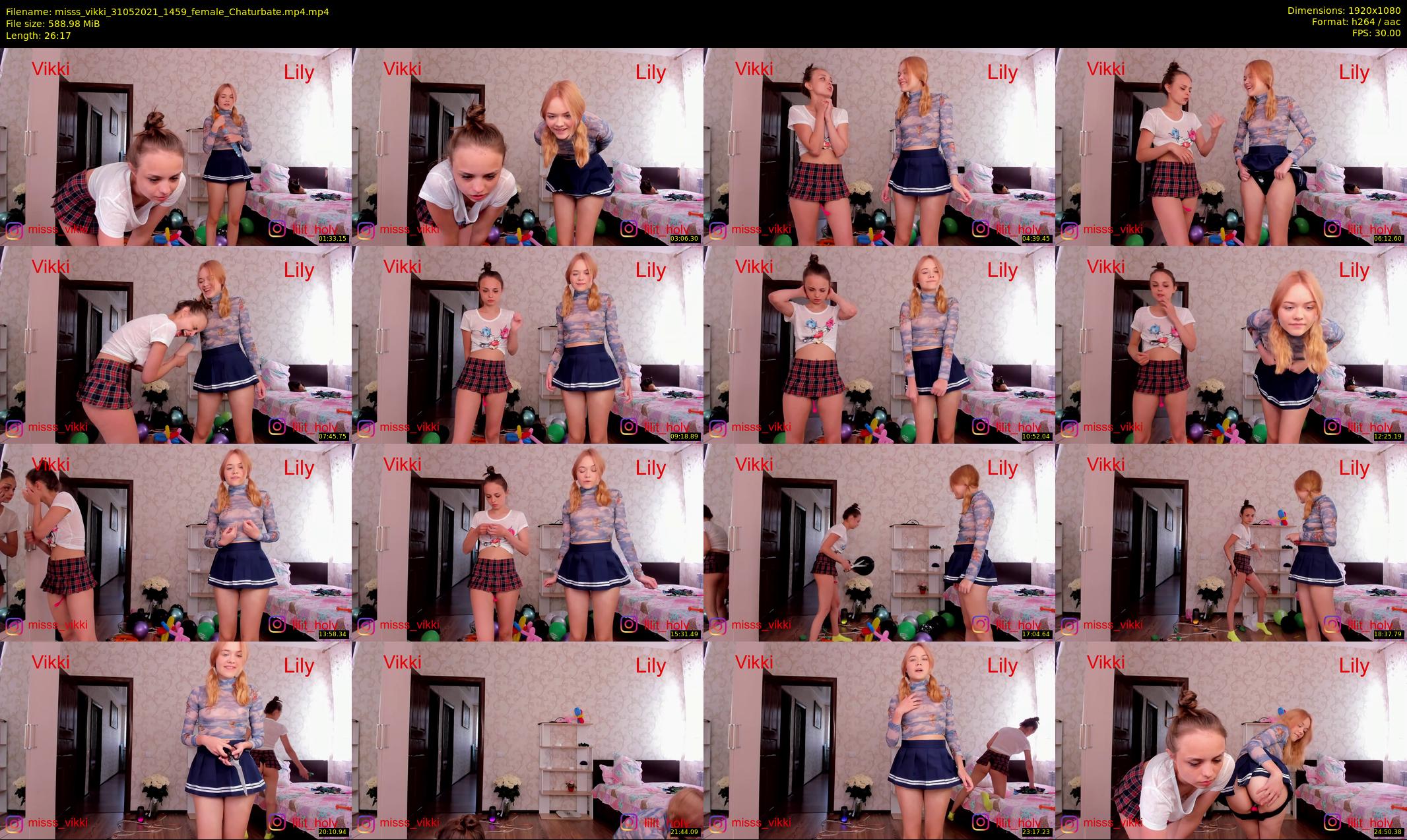 misss_vikki — 27 minute Chaturbate female cam show recording, 1080p, May 31, 2021
