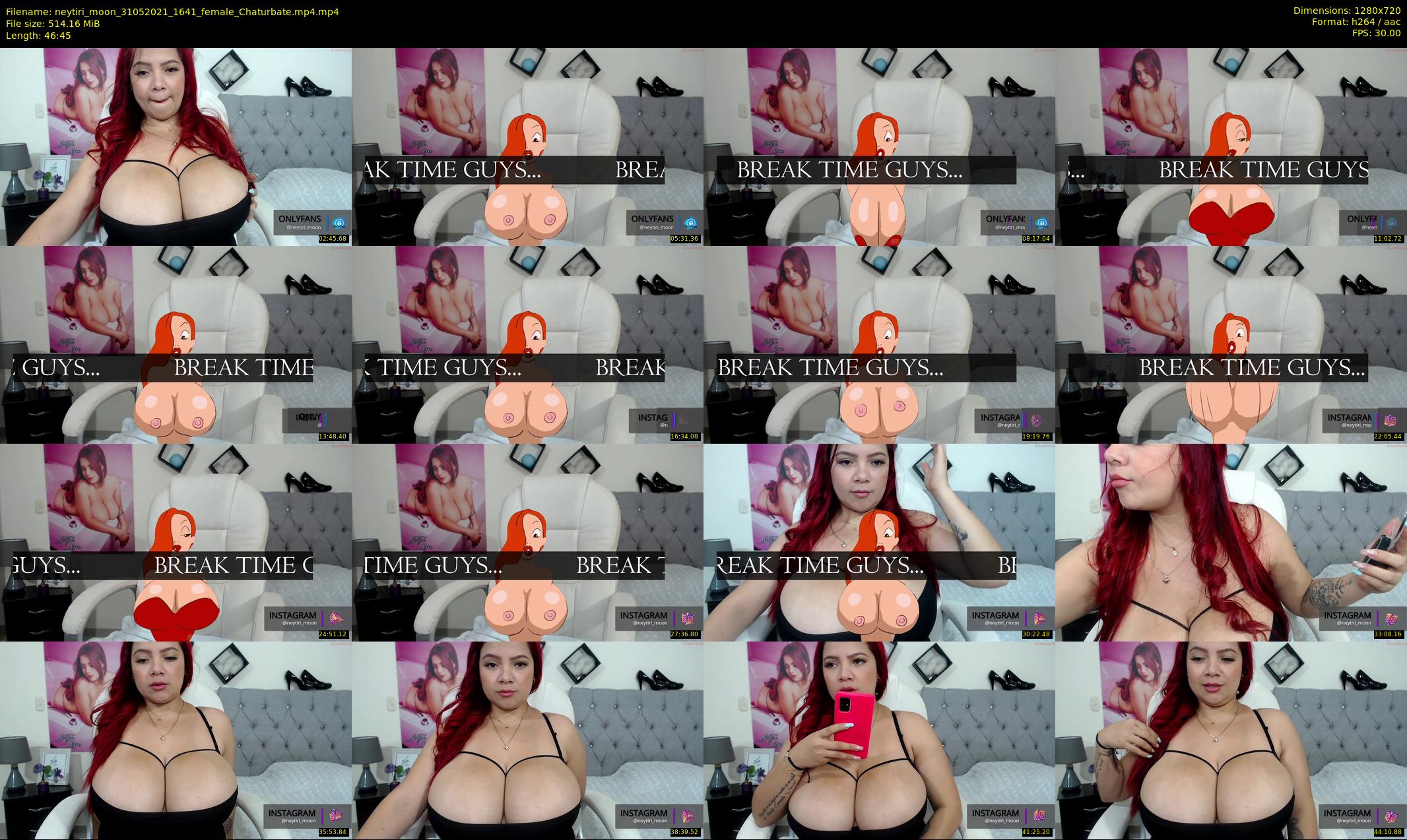 neytiri_moon — 47 minute Chaturbate female cam show recording, 720p, May 31, 2021