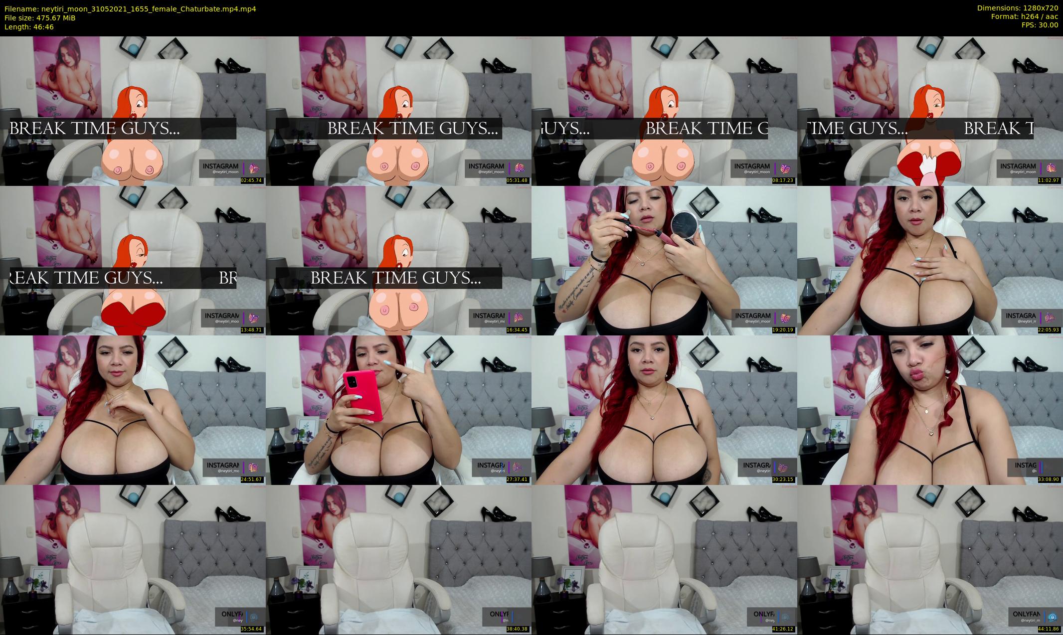 neytiri_moon — 47 minute Chaturbate female cam show recording, 720p, May 31, 2021
