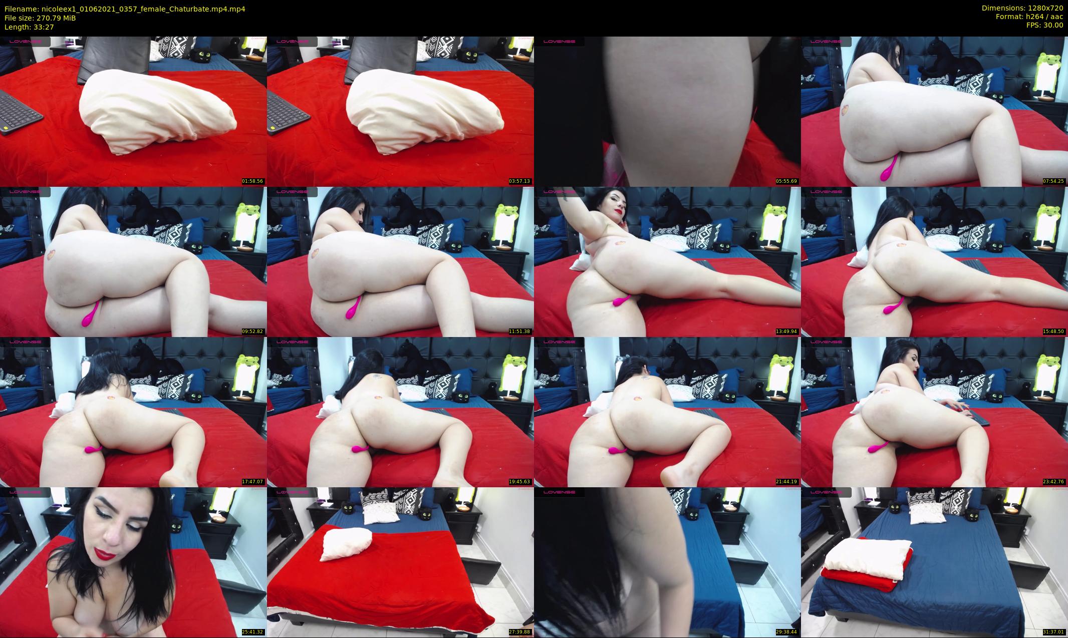 nicoleex1 — 34 minute Chaturbate female cam show recording, 720p, Jun 1, 2021