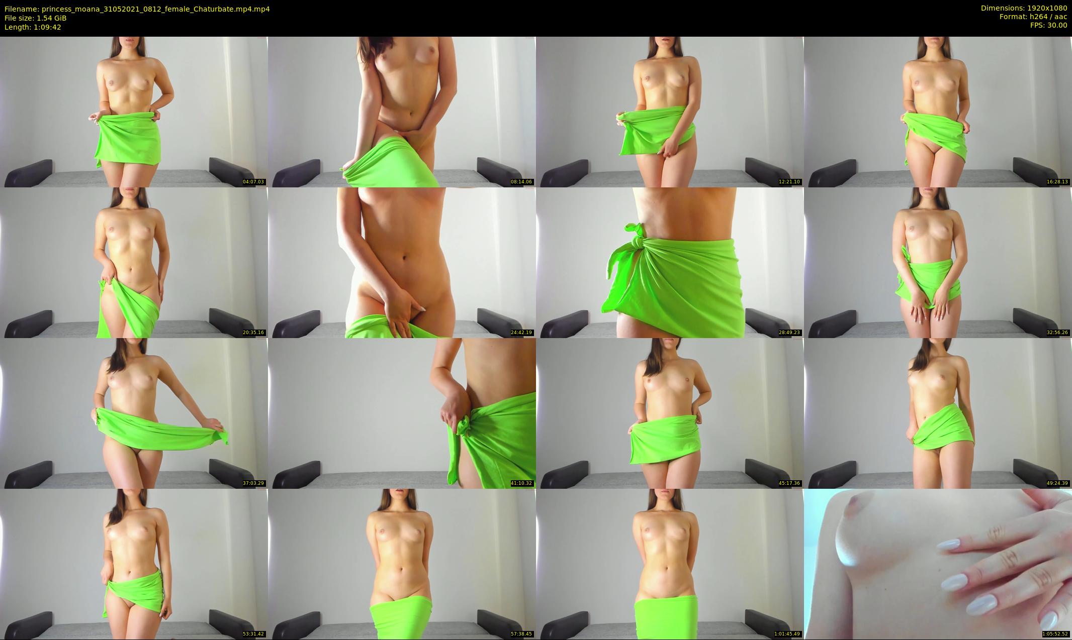 princess_moana — 70 minute Chaturbate female cam show recording, 1080p, May 31, 2021