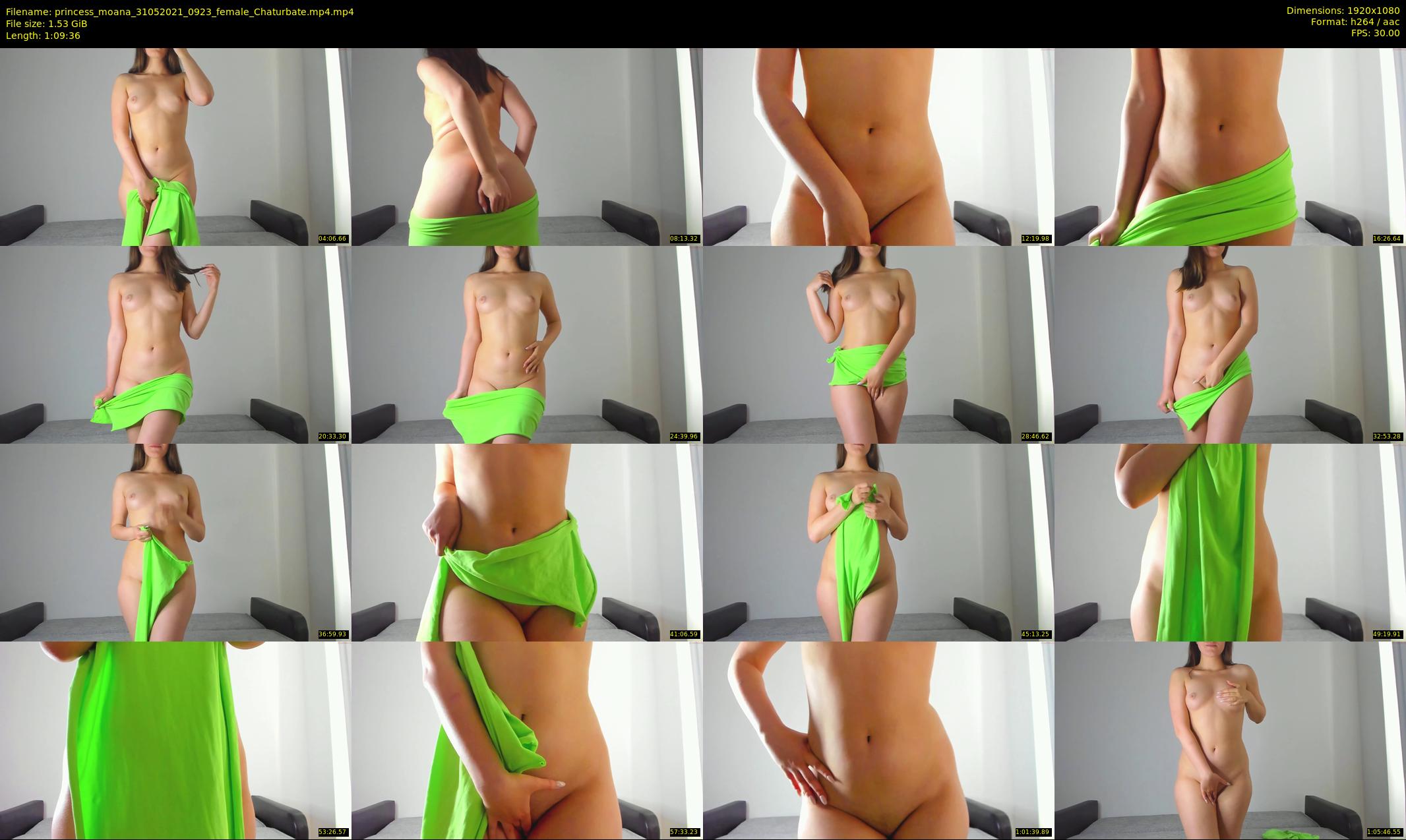 princess_moana — 70 minute Chaturbate female cam show recording, 1080p, May 31, 2021