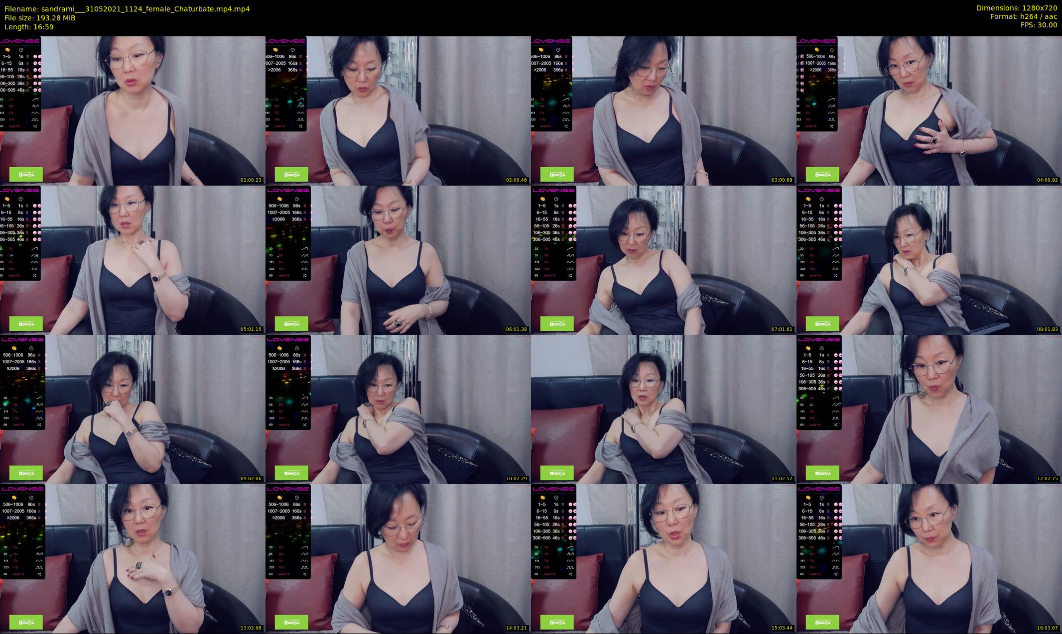 sandrami__ — 17 minute Chaturbate female cam show recording, 720p, May 31, 2021