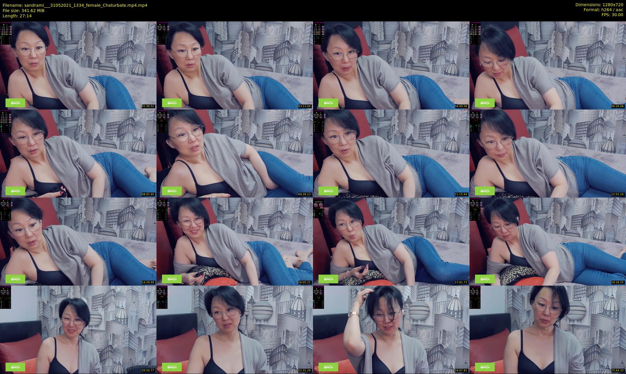 sandrami__ — 28 minute Chaturbate female cam show recording, 720p, May 31, 2021