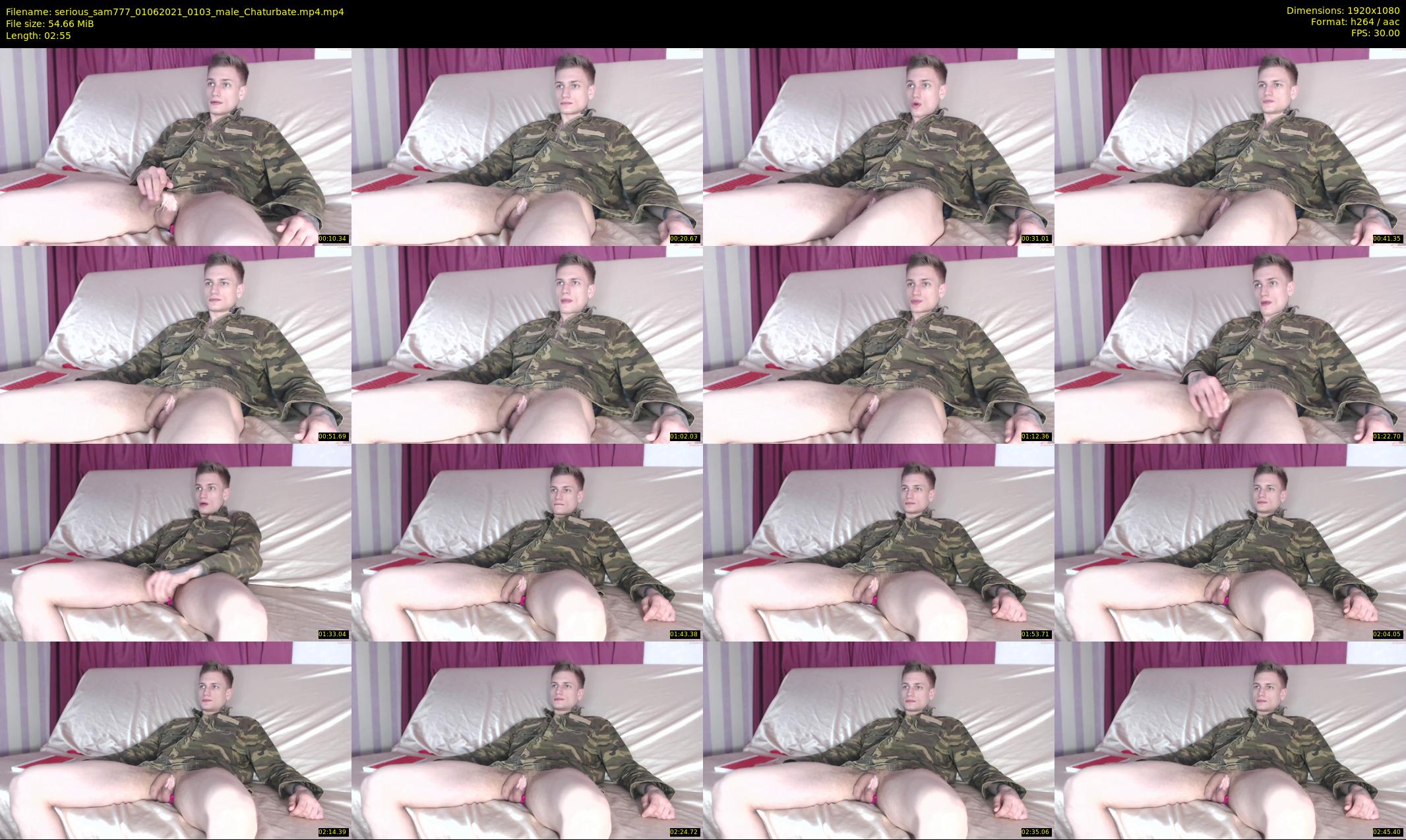 serious_sam777 — 3 minute Chaturbate male cam show recording, 1080p, Jun 1, 2021