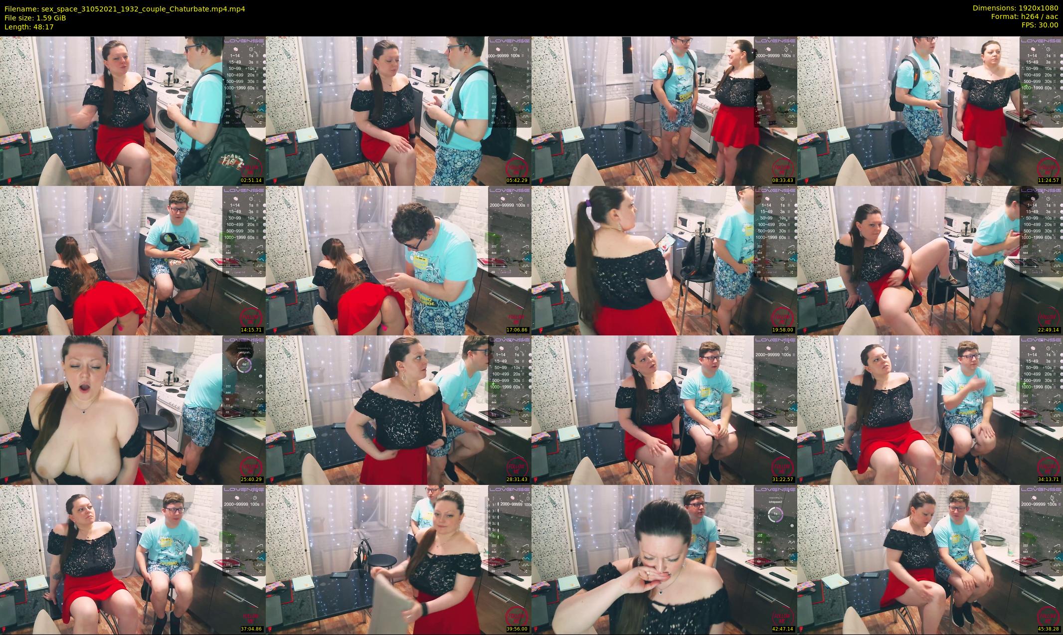 sex_space — 49 minute Chaturbate couple cam show recording, 1080p, May 31, 2021
