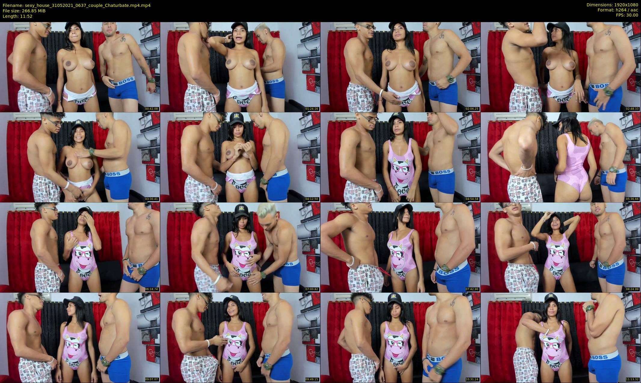 sexy_house — 12 minute Chaturbate couple cam show recording, 1080p, May 31, 2021