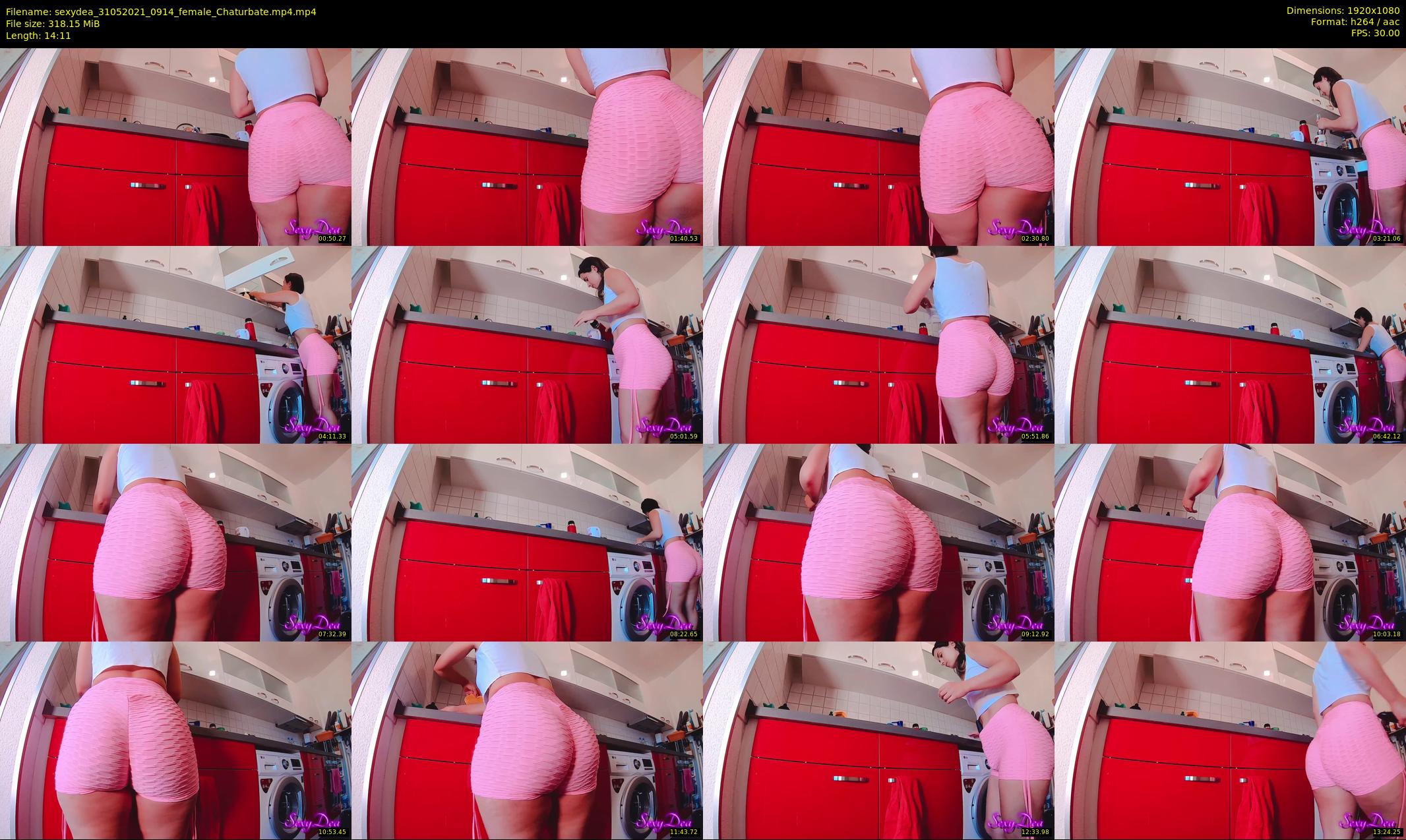 sexydea — 15 minute Chaturbate female cam show recording, 1080p, May 31, 2021