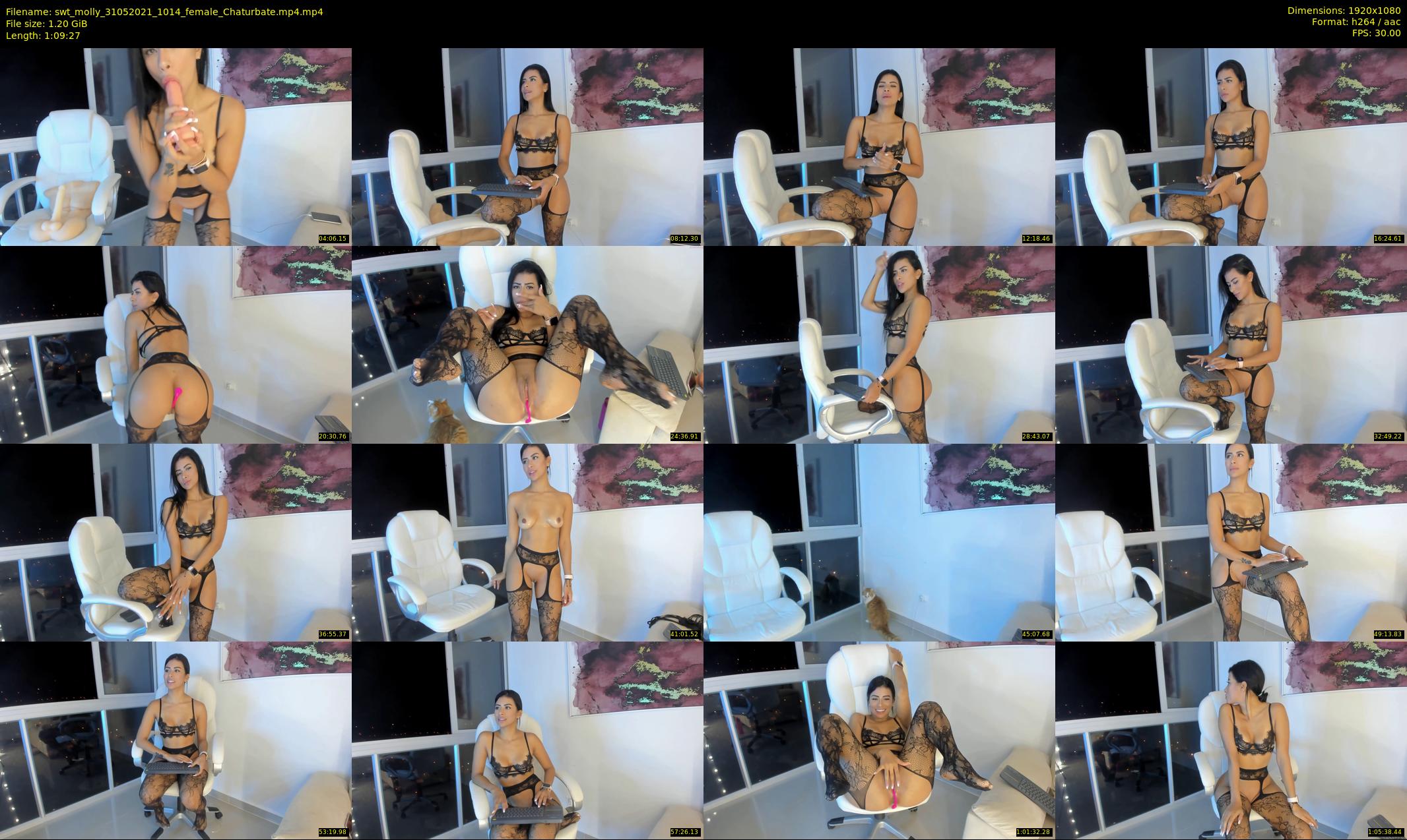 swt_molly — 70 minute Chaturbate female cam show recording, 1080p, May 31, 2021