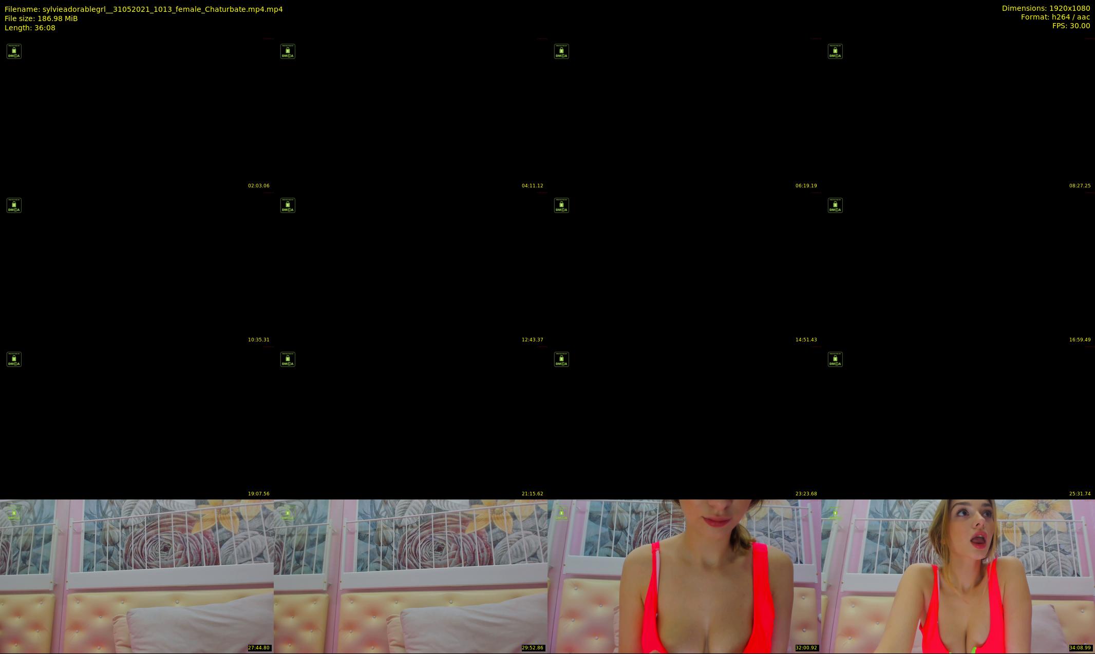 sylvieadorablegrl_ — 37 minute Chaturbate female cam show recording, 1080p, May 31, 2021