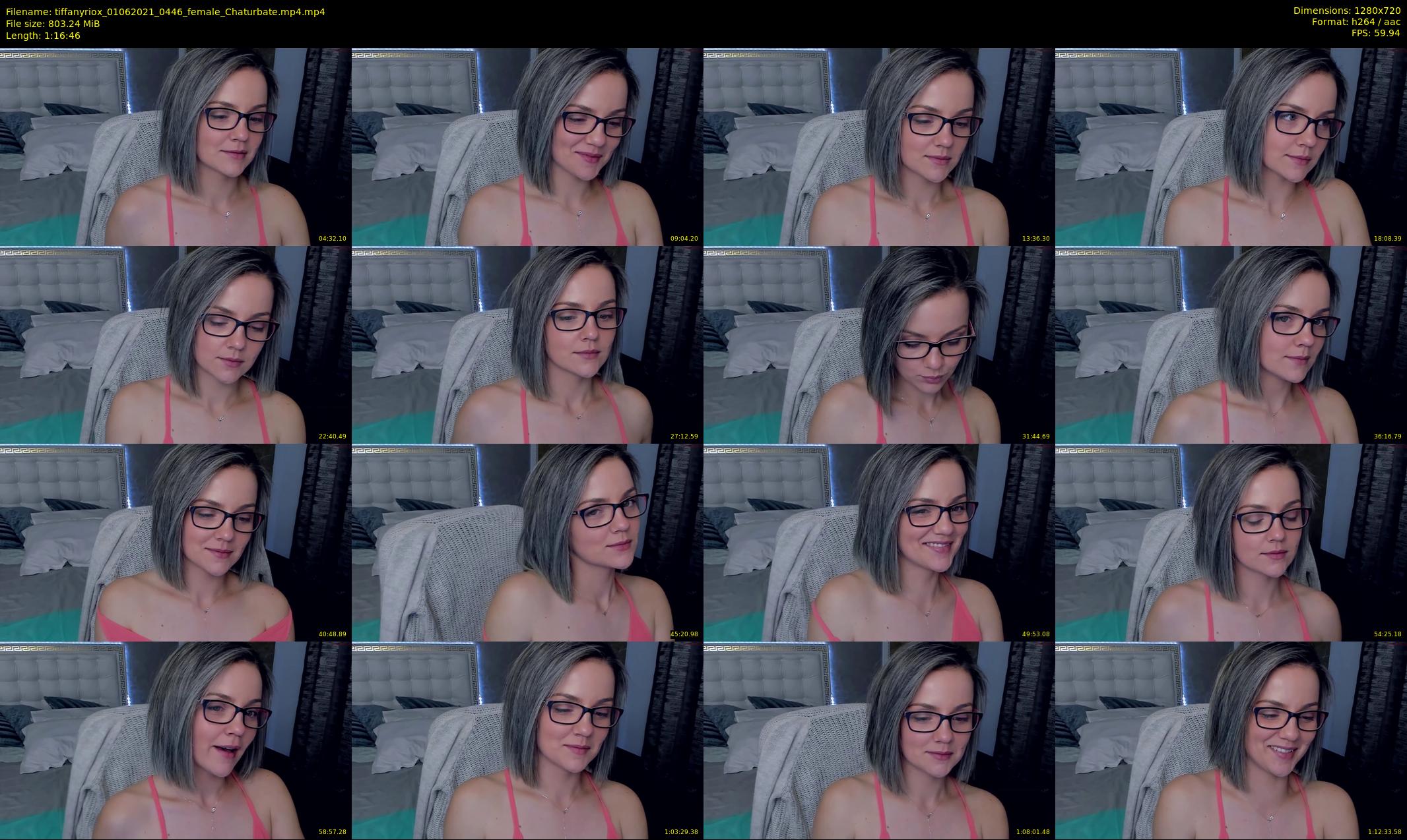 tiffanyriox — 77 minute Chaturbate female cam show recording, 720p, Jun 1, 2021