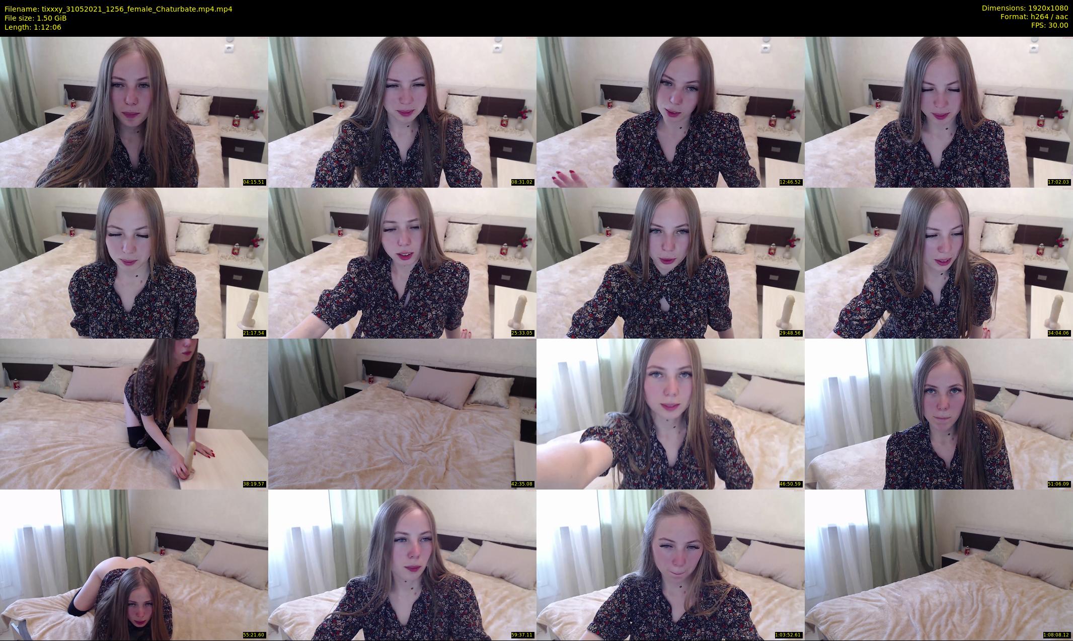 tixxxy — 73 minute Chaturbate female cam show recording, 1080p, May 31, 2021