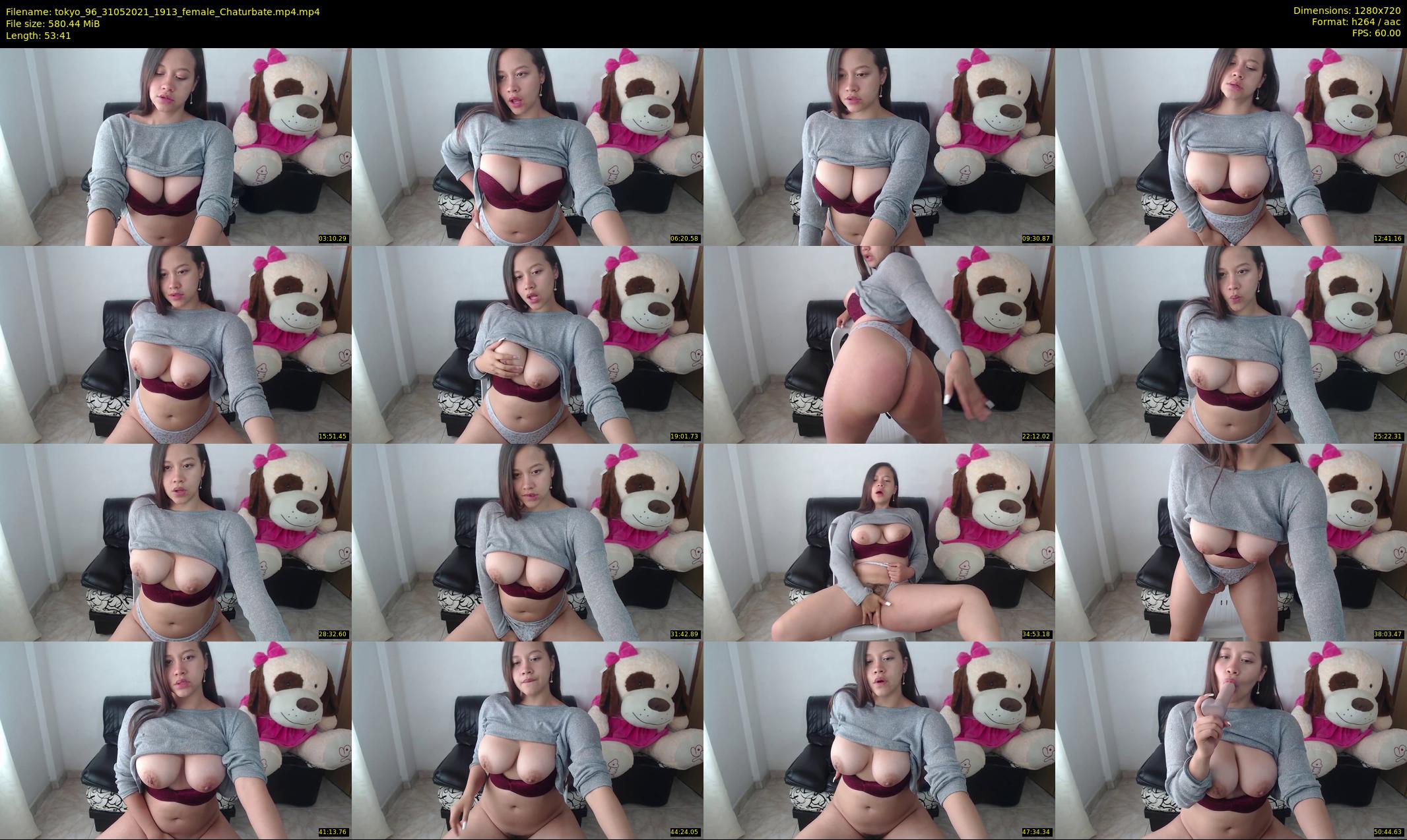 tokyo_96 — 54 minute Chaturbate female cam show recording, 720p, May 31, 2021