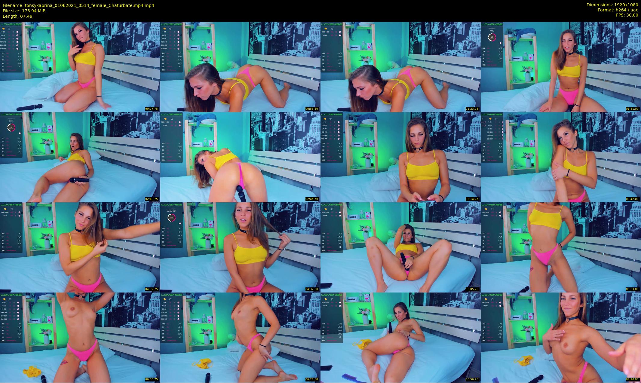 tonsykaprina — 8 minute Chaturbate couple cam show recording, 1080p, Jun 1, 2021