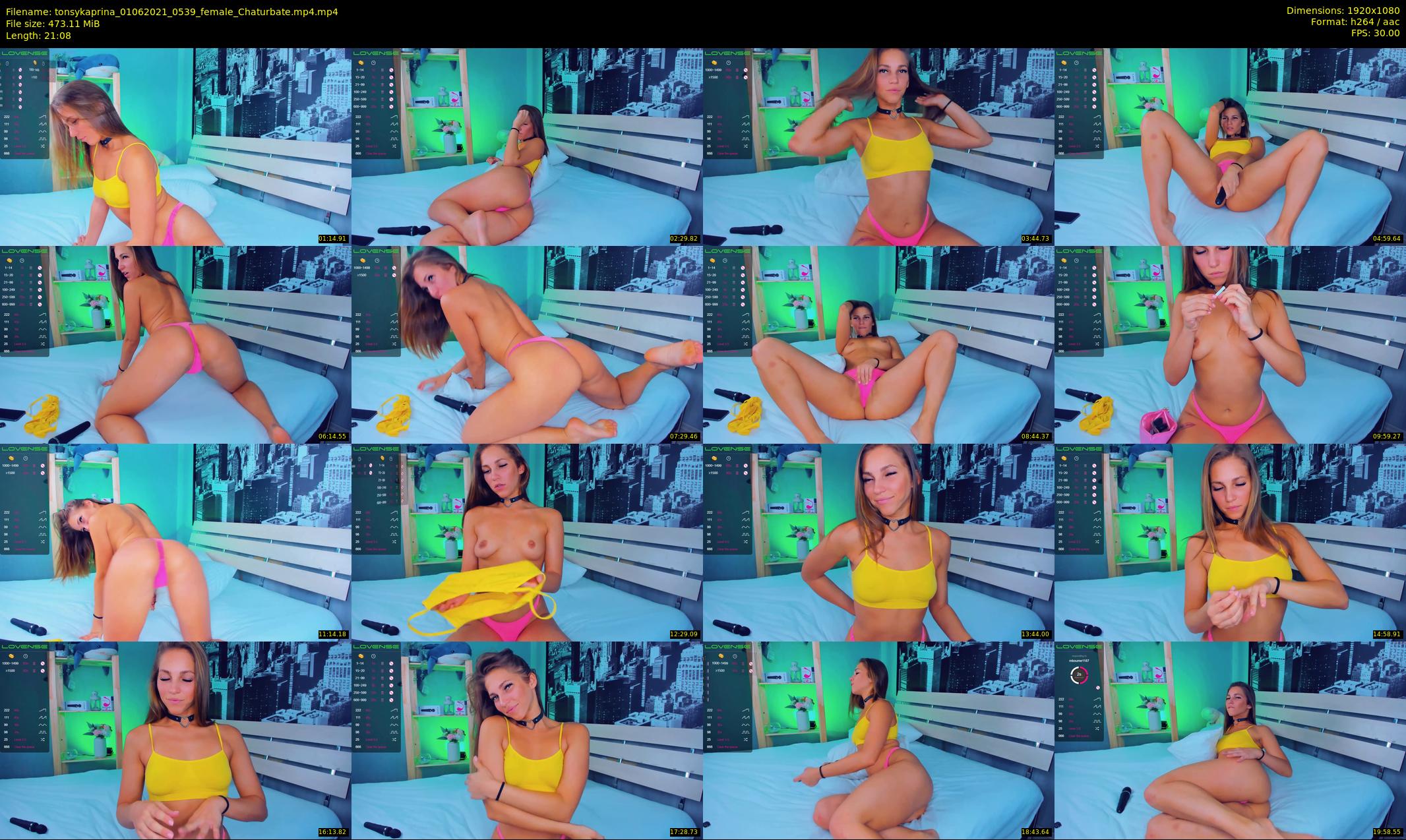 tonsykaprina — 22 minute Chaturbate couple cam show recording, 1080p, Jun 1, 2021