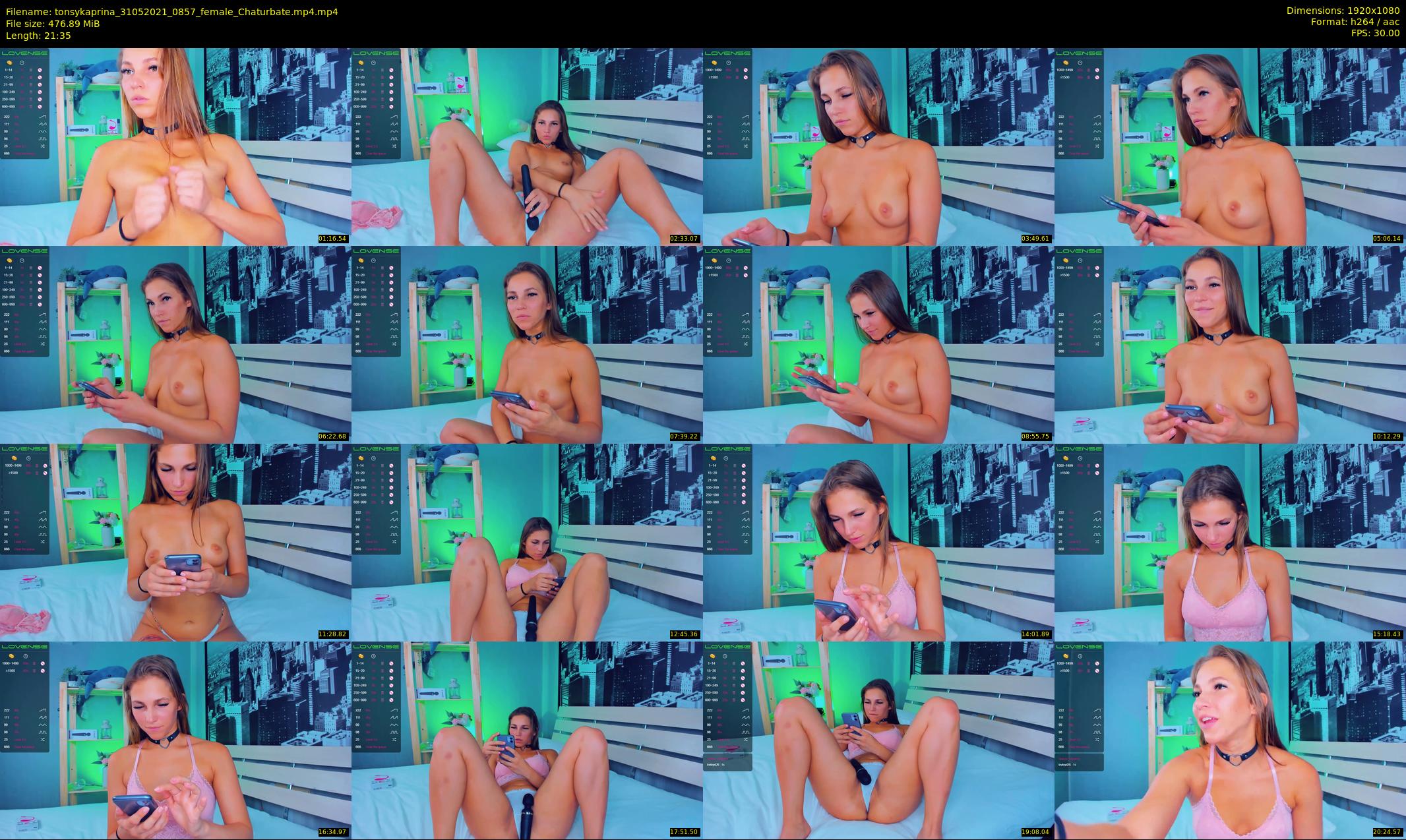 tonsykaprina — 22 minute Chaturbate couple cam show recording, 1080p, May 31, 2021