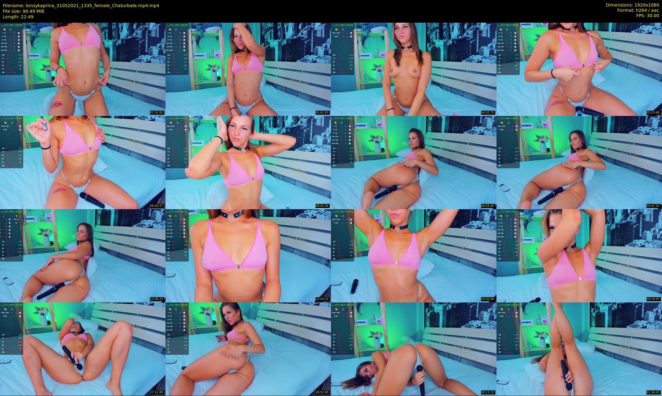 tonsykaprina — 23 minute Chaturbate couple cam show recording, 1080p, May 31, 2021
