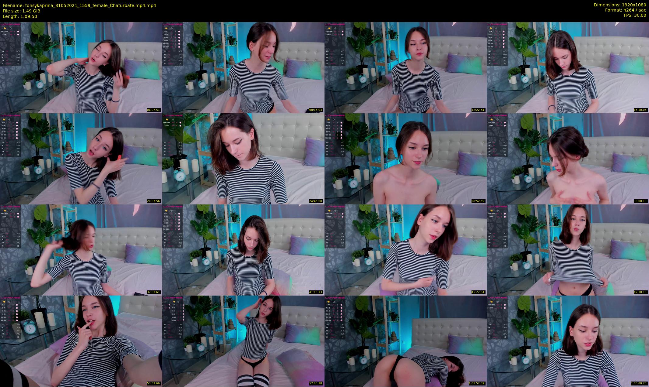 tonsykaprina — 70 minute Chaturbate couple cam show recording, 1080p, May 31, 2021